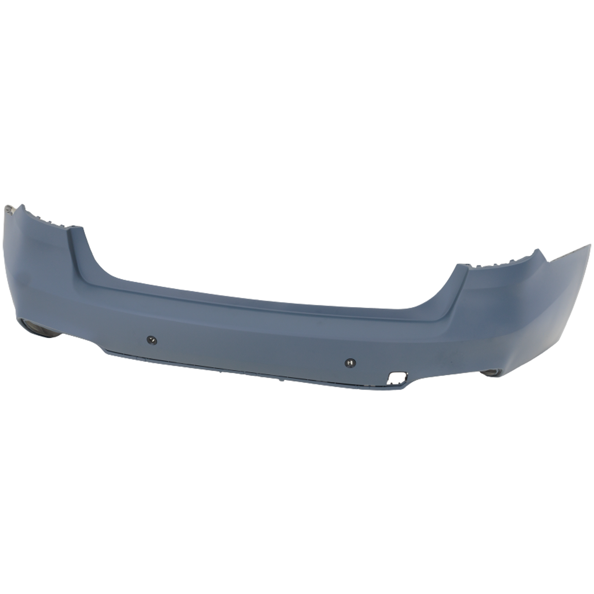 AM 3 SERIES GT 14-19 REAR BUMPER COVER Primed w M Sport Pkg w PDC Sensor Holes SKU RB76010113P Partslink BM1100330 OEM 51128073075