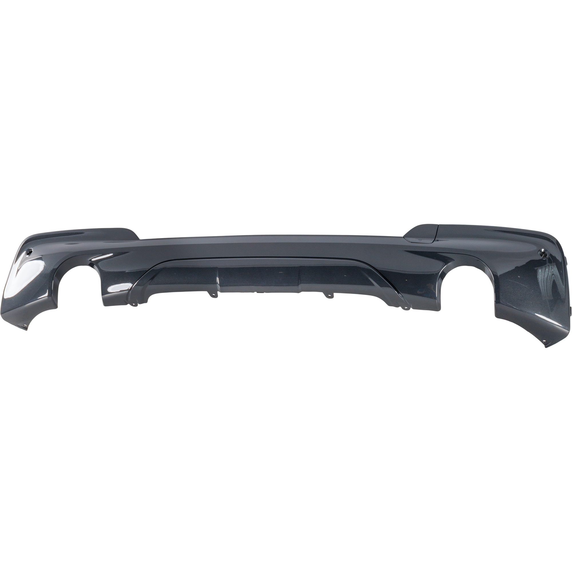 AM X3-18-21 REAR BUMPER MOLDING Lower 30I Models w M Sport Package w o Trailer Hitch CAPA SKU RB76350016Q Partslink BM1195148C OEM 51128094862