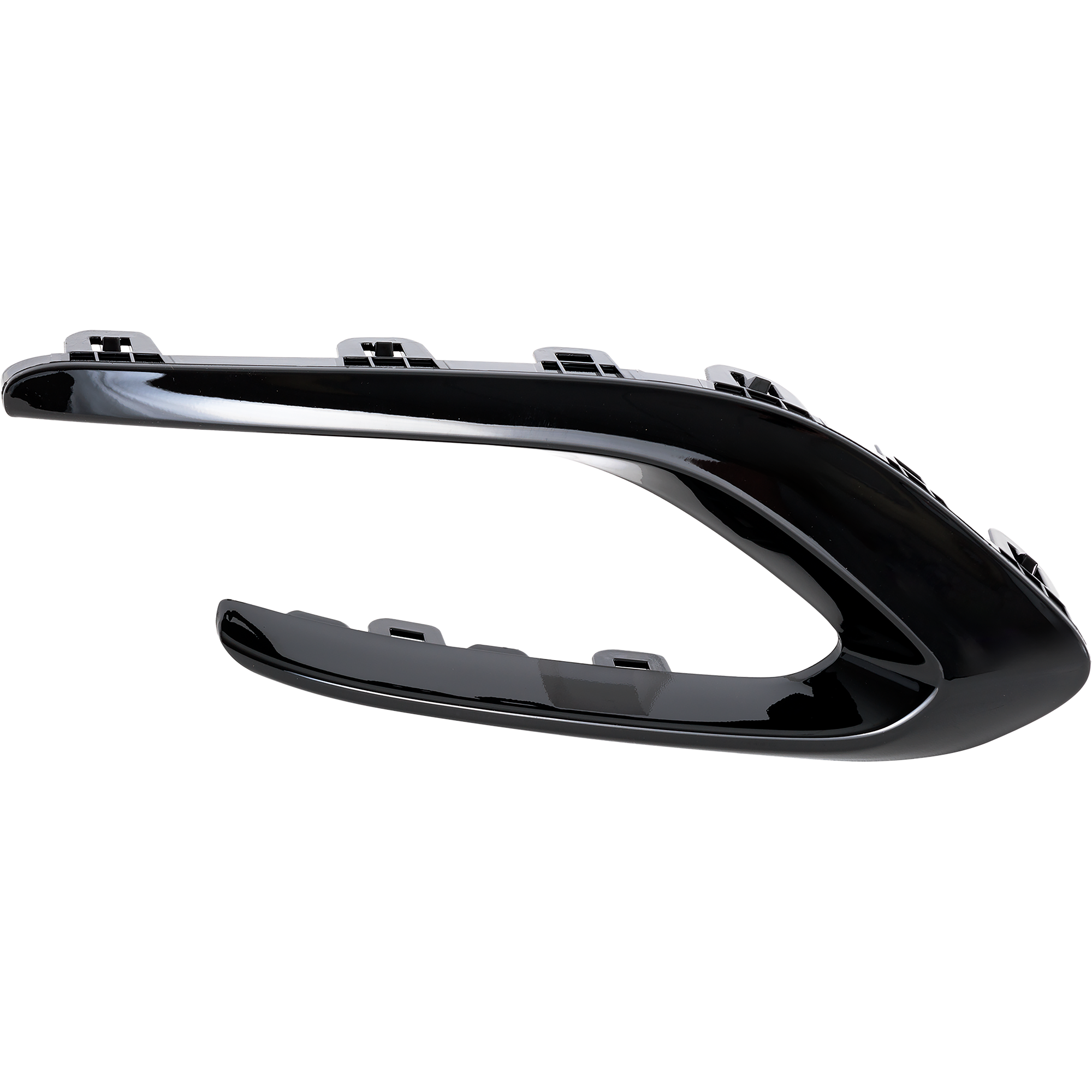 AM ENCORE GX 20-25 REAR BUMPER MOLDING RH Outer Gloss Black w Sport Touring Package SKU RB76350048 Partslink GM1147118 OEM 42664206