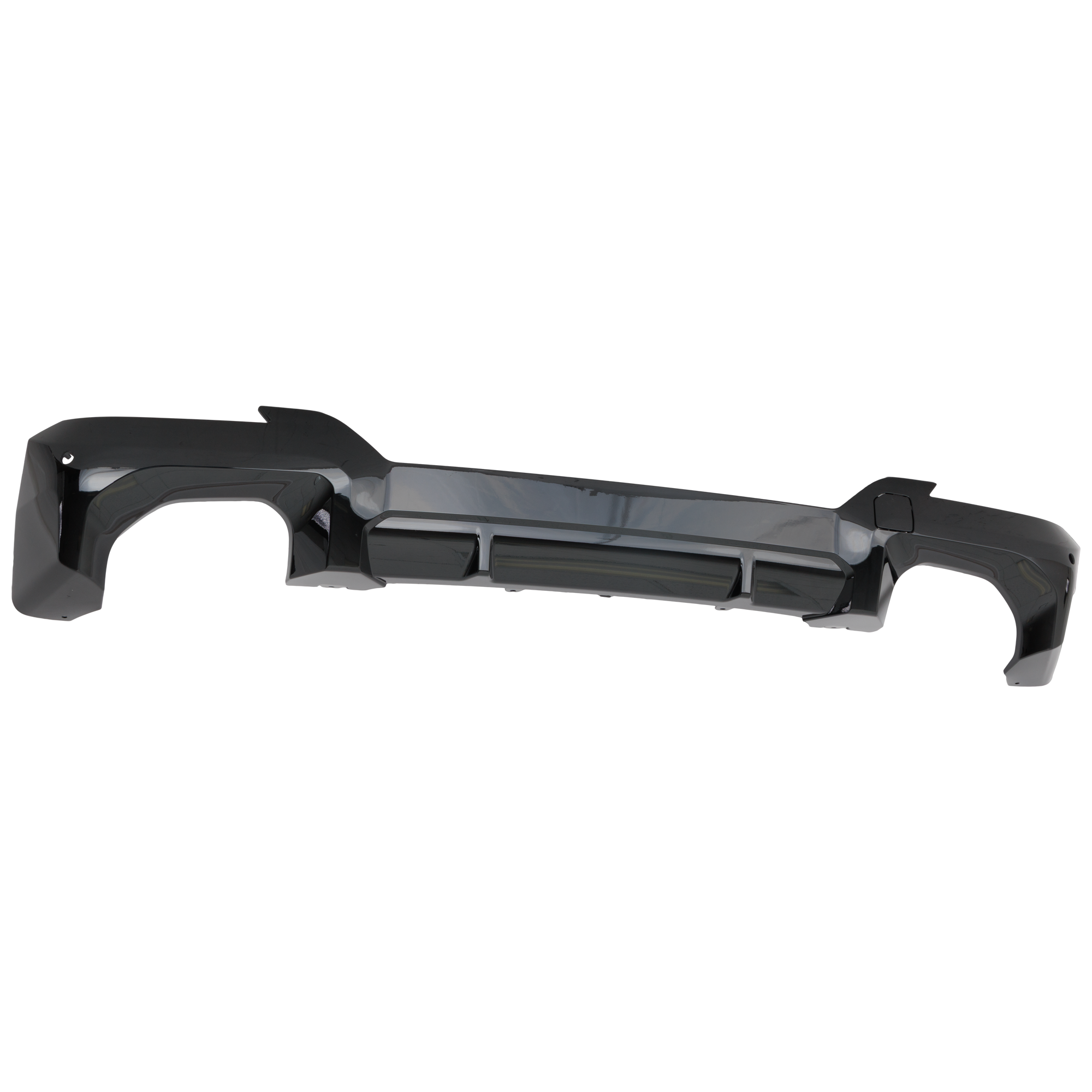 AM X4-22-24 REAR BUMPER MOLDING Painted Black w M Sport Package w o Trailer Hitch G01 Body SKU RB76350059 Partslink BM1195180 OEM 51125A41F95