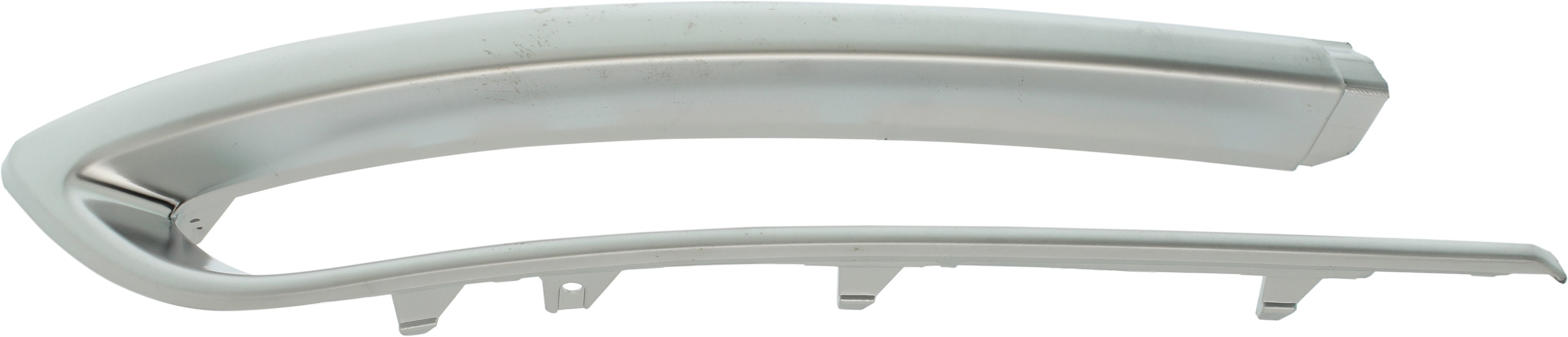 AM 5 SERIES 14-16 REAR BUMPER MOLDING LH Outer Satin Chrome Modern Line w o M Sport Pkg Sdn SKU RB76370002 Partslink BM1146113 OEM 51127331613