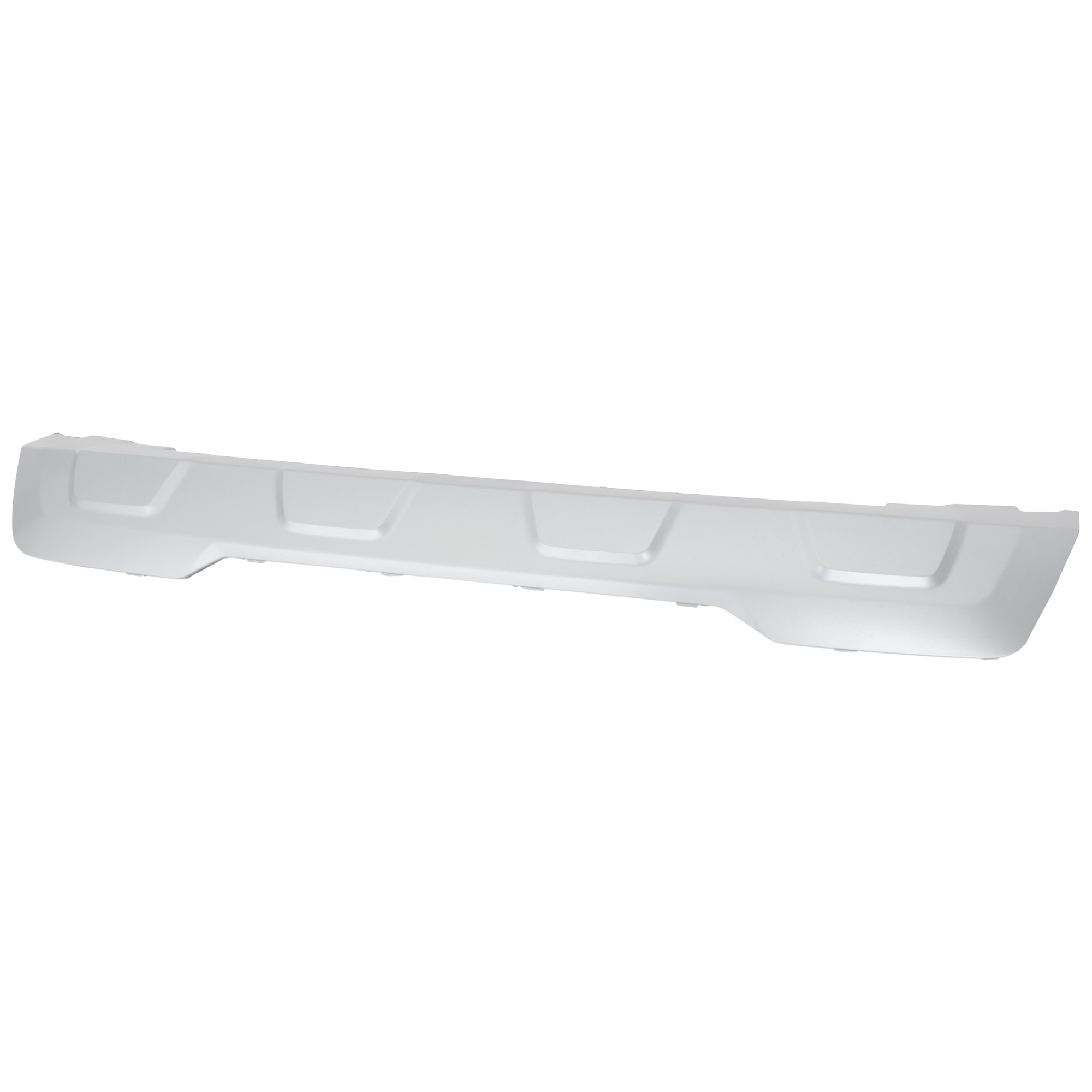 AM X5-19-25 REAR LOWER VALANCE Center Filler Primed Silver w o Trailer Hitch 45i 45e 50e w o M Sport Package 50i Models SKU RB76430035 Partslink BM1195179 OEM 51129881522