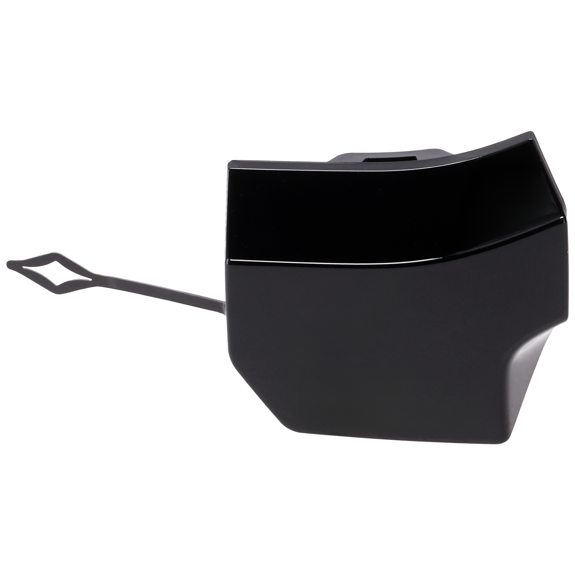 AM X4-22-25 REAR HITCH COVER Painted Black Plastic w M Sport Package 30i M40i Models SKU RB76790004 Partslink BM1129160 OEM 51128081859