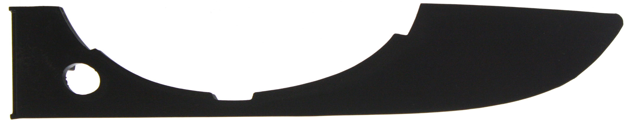 AM A4 S4-05-09 FRONT FOG LAMP MOLDING LH Lower Primed SKU RBA107508 Partslink AU2600102 OEM 8E080748901C
