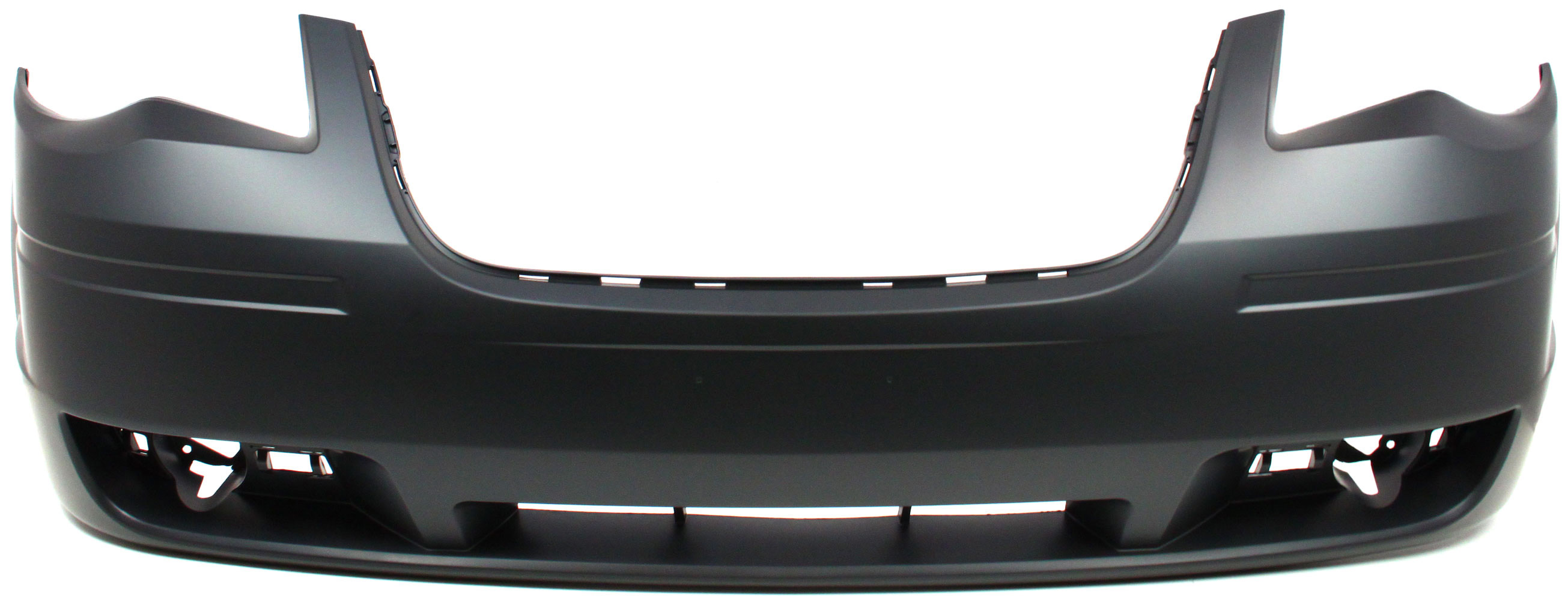 AM TOWN AND COUNTRY 08-10 FRONT BUMPER COVER Primed w o Molding and Headlight Washer Holes CAPA SKU RBC010306PQ Partslink CH1000927C OEM 1BG23TZZAB