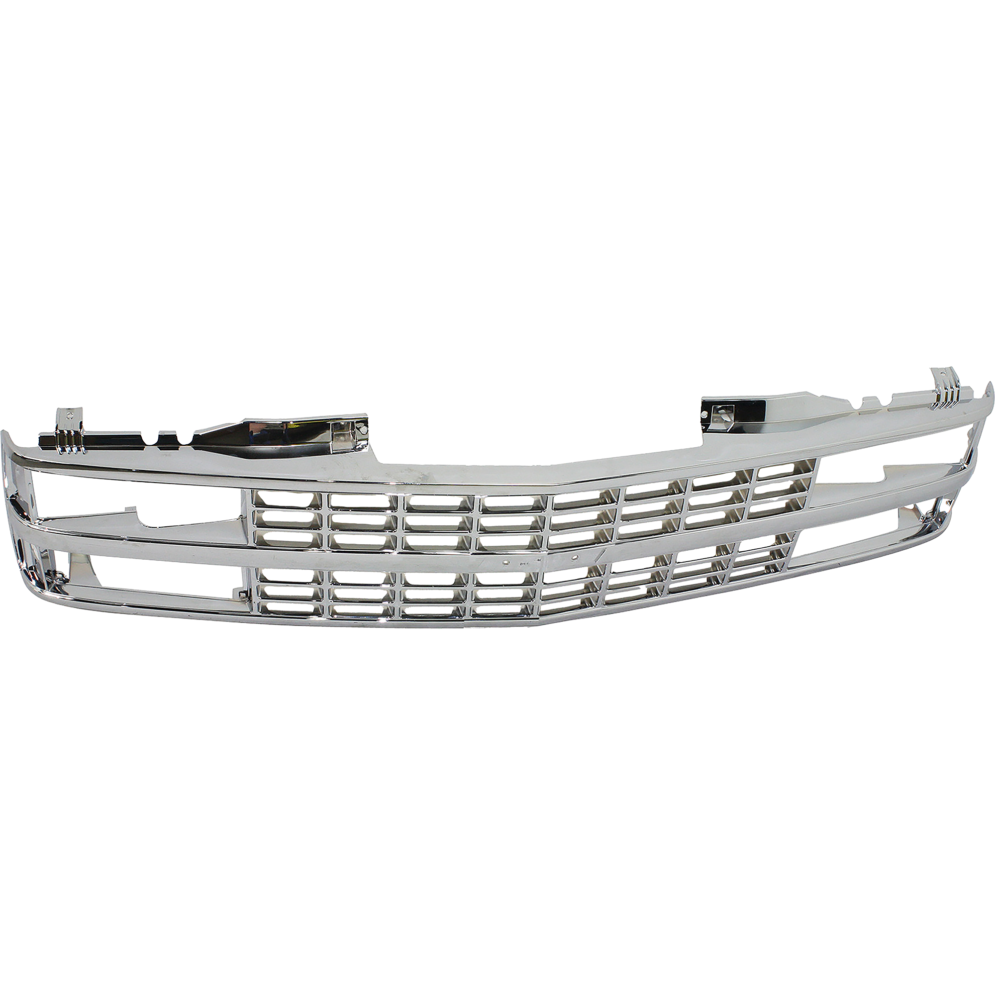 AM CHEVROLET C K FULL SIZE PICKUP 88-93 GRILLE Chrome w Composite Headlights SKU RBC070101C OEM 88960431 PFM