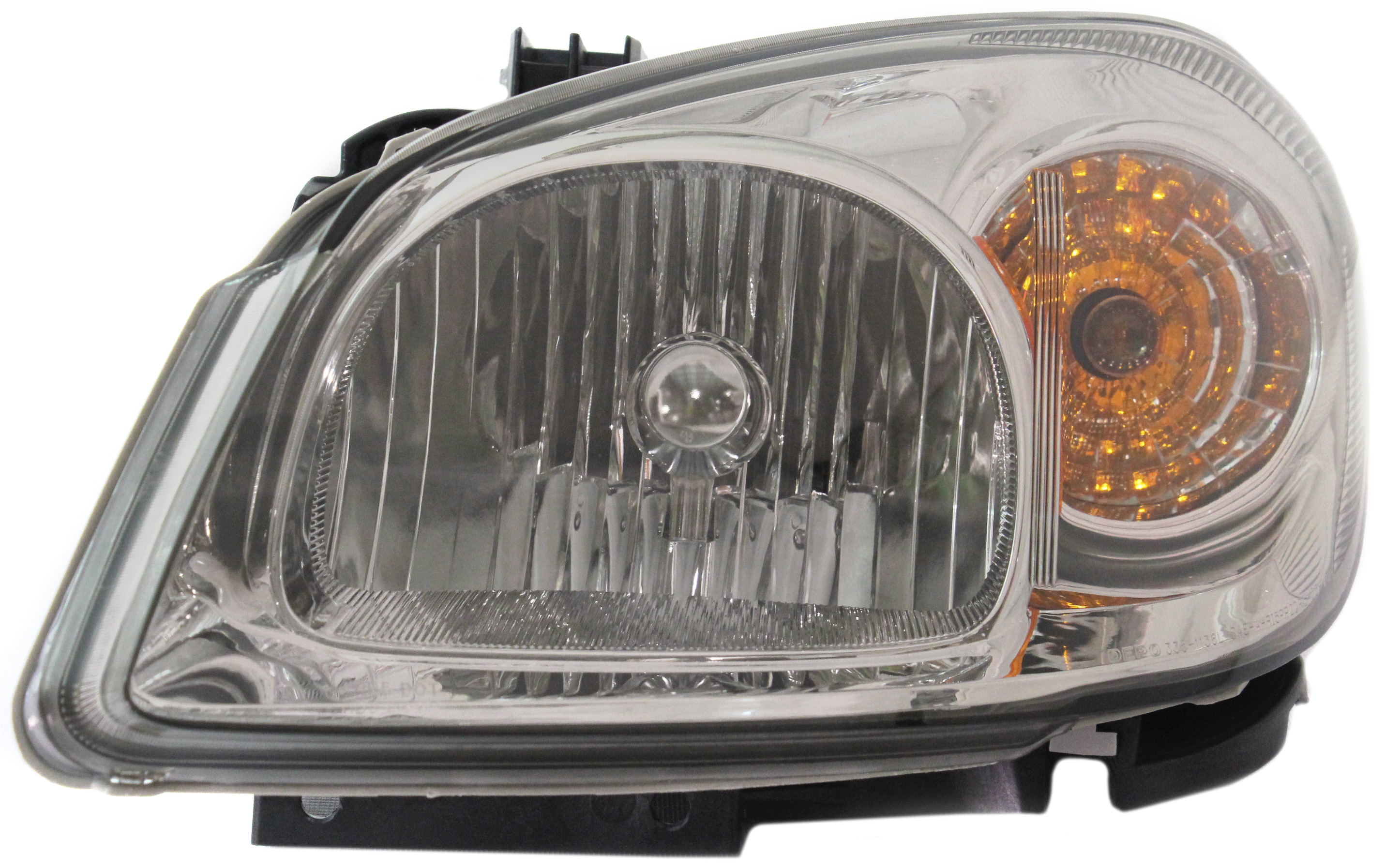 AM COBALT 05-10 G5-07-09 HEAD LAMP LH Assembly Halogen Smoked Lens w Bracket Base LS LT Sport SS 2.0L Eng SKU RBC100102 Partslink GM2502282 OEM 25784532 PFM 20964009 PFM