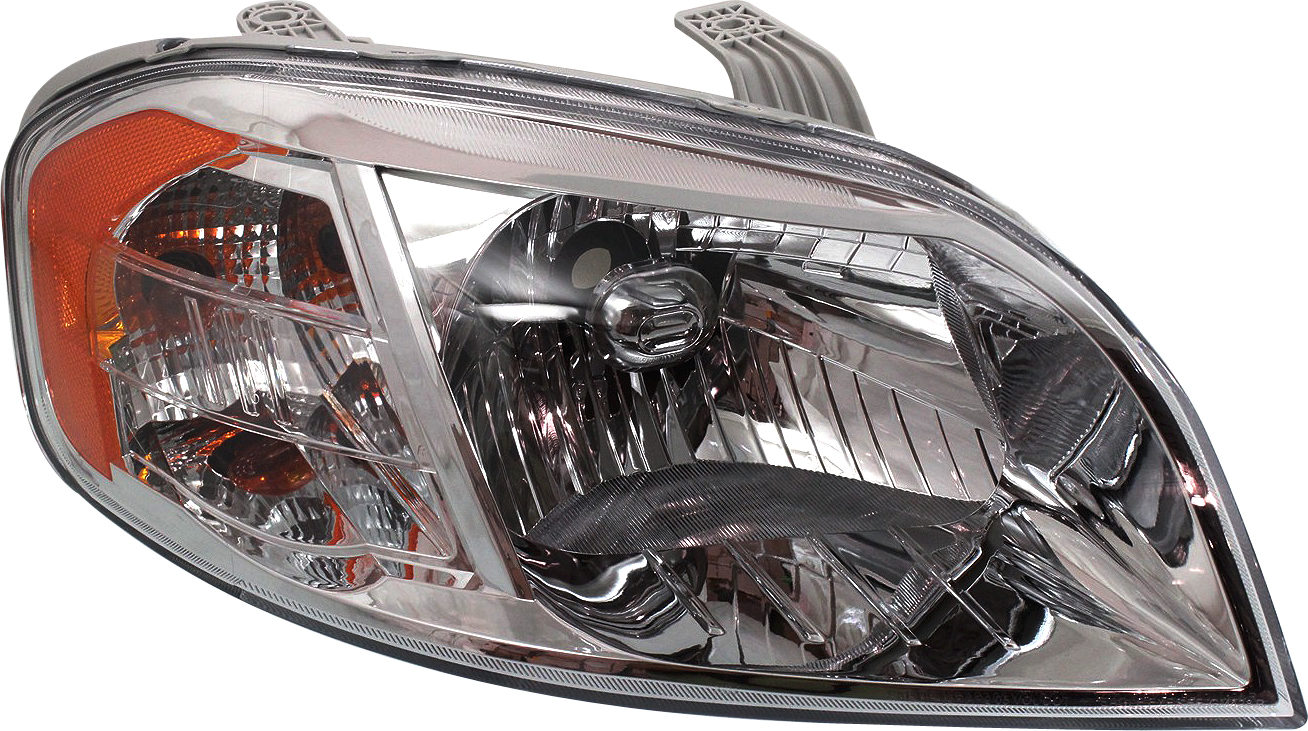 AM AVEO 07-11 HEAD LAMP RH Lens and Housing Halogen Sedan CAPA SKU RBC100103Q Partslink GM2503273C OEM 96650526