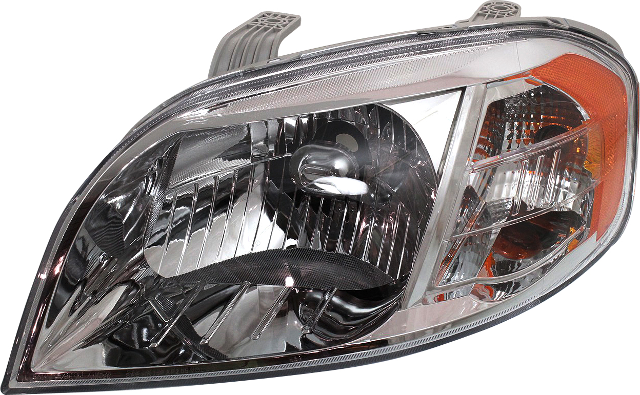 AM AVEO 07-11 HEAD LAMP LH Lens and Housing Halogen Sedan CAPA SKU RBC100104Q Partslink GM2502273C OEM 96650525