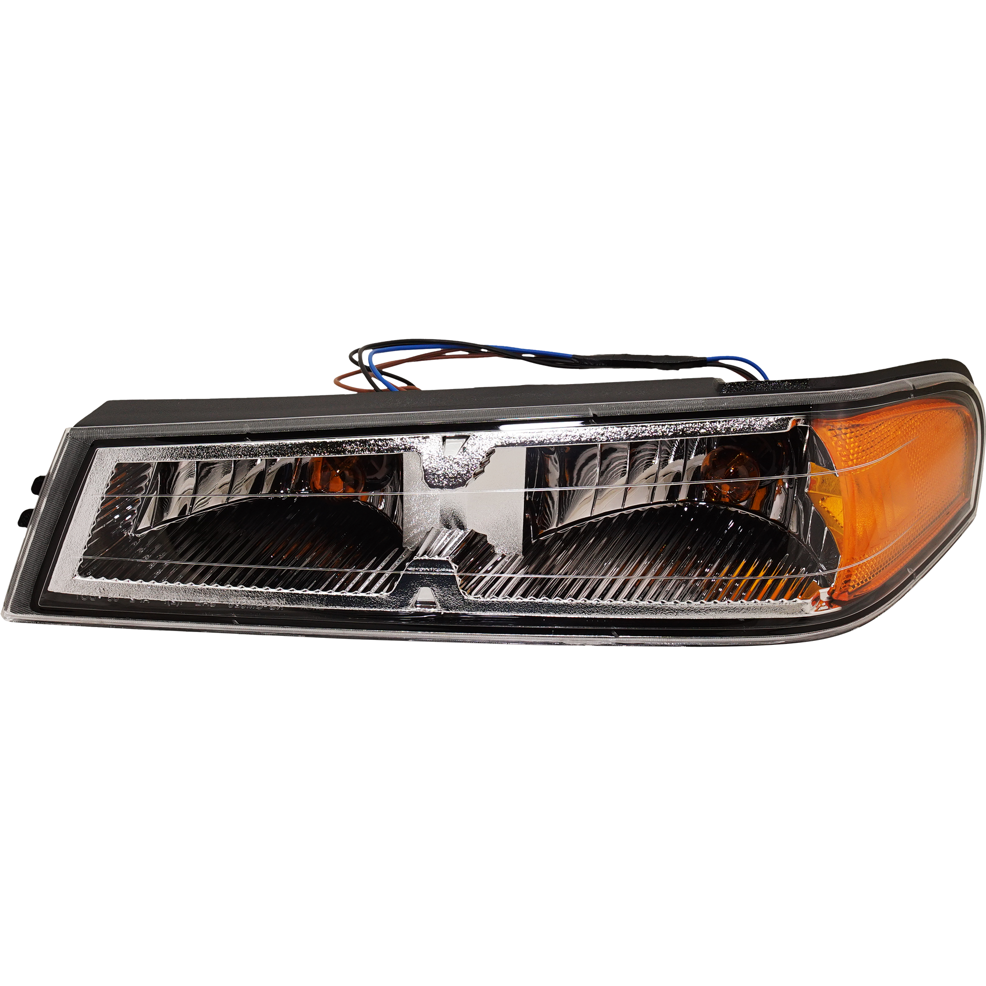 AM COLORADO 05-07 CORNER LAMP LH Assembly Park Signal Lamp Chrome Interior Xtreme Model SKU RBC104102 Partslink GM2520192 OEM 20936079