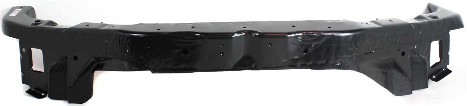 AM COBALT 05-10 RADIATOR SUPPORT UPPER Tie Bar Black Steel With brackets SKU RBC250301 Partslink GM1225254 OEM 15934804