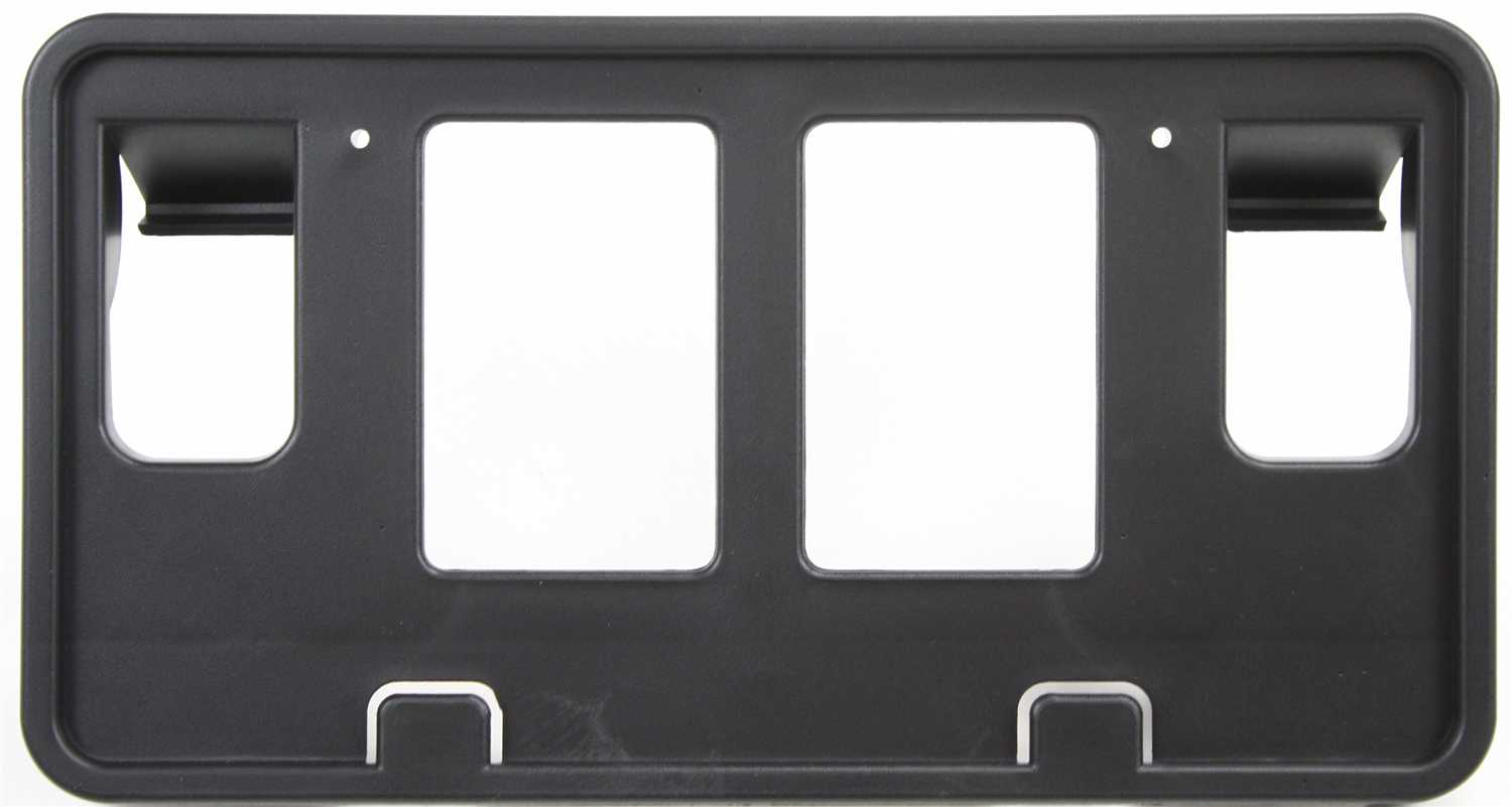 AM F 150-04-05 FRONT LICENSE PLATE BRACKET Black SKU RBF017301 Partslink FO1068121 OEM 4L3Z17A385AAA