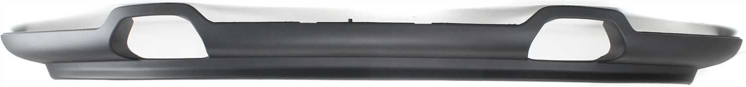 AM F 150-07-08 FRONT LOWER VALANCE Spoiler Textured w Tow Hook Holes 4WD Exc. Harley Davidson Edition CAPA SKU RBF017502Q Partslink FO1093108C OEM 6L3Z17626BAA