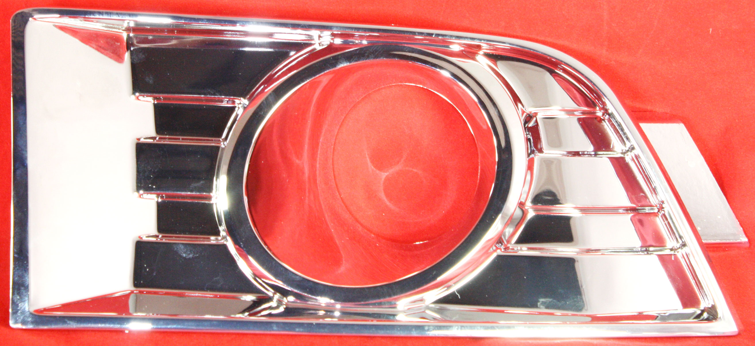 AM EDGE 07-10 FRONT FOG LAMP MOLDING RH Chrome SKU RBF018901 Partslink FO1039107 OEM 7T4Z17E810B