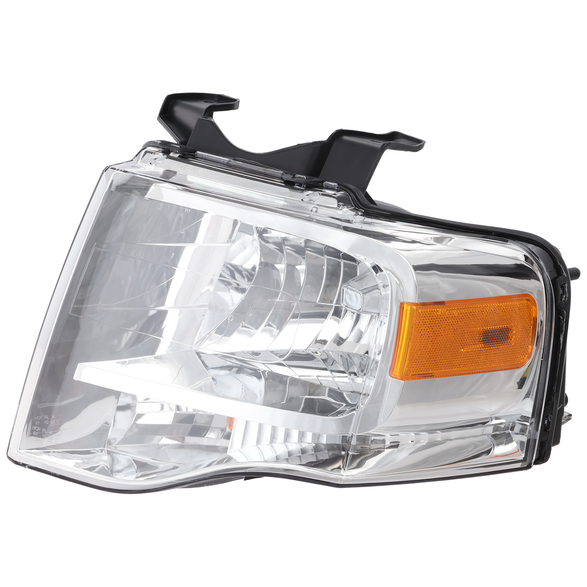 AM EXPEDITION 07-14 HEAD LAMP LH Assembly Halogen w o Black Out Chrome Interior SKU RBF100104 OEM 7L1Z13008BB PFM