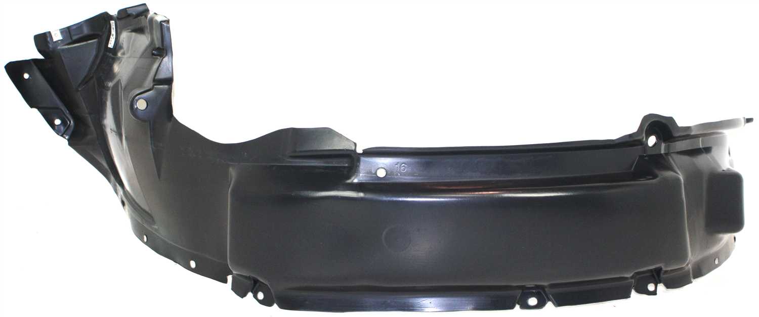 AM ESCAPE 08-12 MARINER 08-11 FRONT FENDER LINER LH Front Upper Section SKU RBF222104 Partslink FO1248126 OEM 8L8Z16103B
