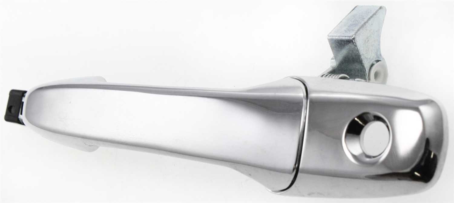 AM MUSTANG 05-14 FRONT EXTERIOR DOOR HANDLE LH All Chrome SKU RBF462104C OEM AR3Z6322405AAPTM PFM