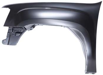 AM SIERRA 07-14 FRONT FENDER LH Primed Steel New Body Style USA Built Vehicle SKU RBG220102