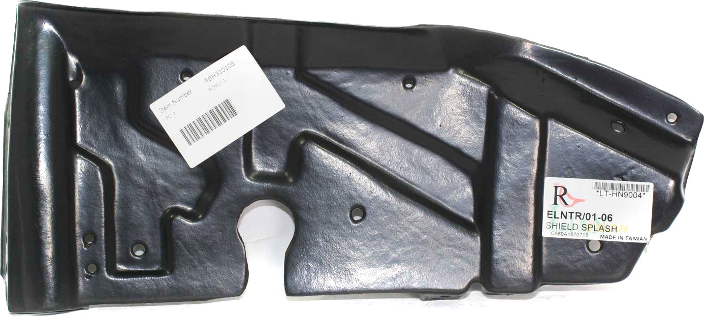 AM ELANTRA 01-06 TIBURON 03-08 ENGINE SPLASH SHIELD Under Cover RH SKU RBH310108 Partslink HY1228106 OEM 291202D000