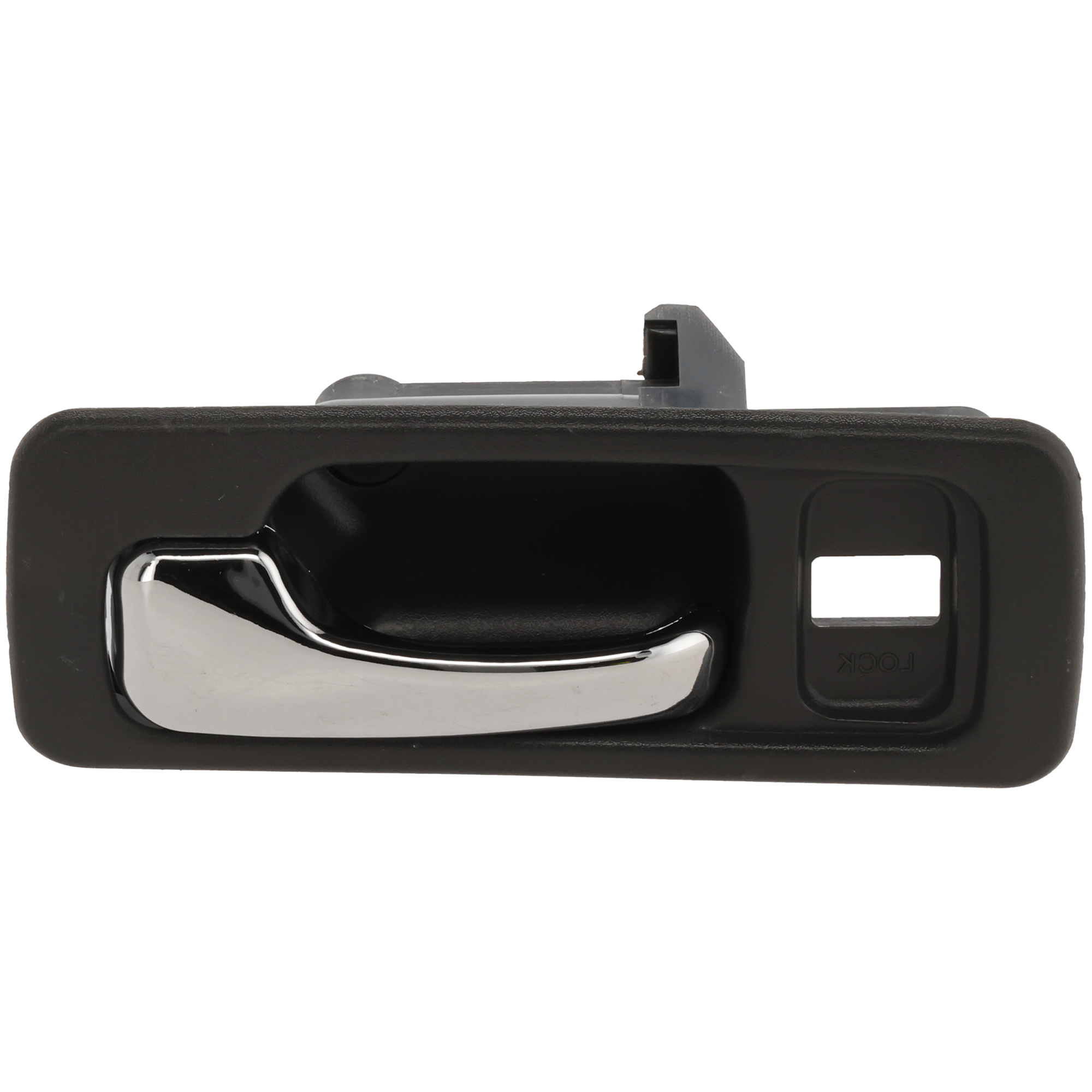 AM ACCORD 90-93 FRONT INTERIOR DOOR HANDLE LH Chrome Lever+Gray Housing w Lock Hole Sedan SKU RBH462102 OEM 72165SM4003ZG