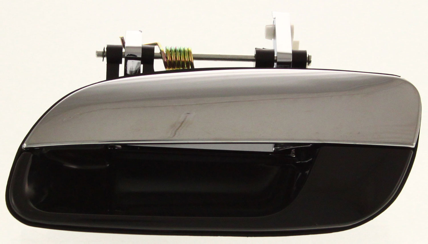 AM ELANTRA 01-06 REAR EXTERIOR DOOR HANDLE LH Chrome Lever+Black Housing Plastic SKU RBH491310 OEM 836502D500