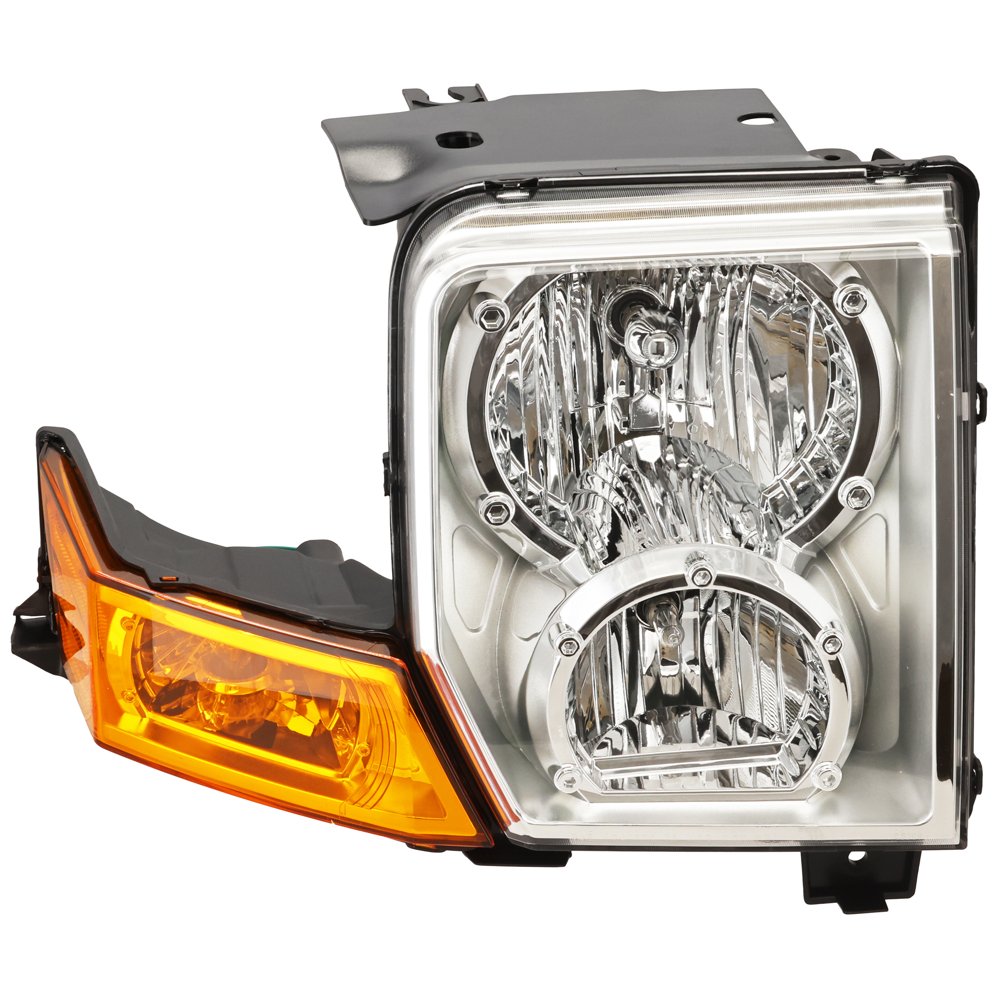 AM COMMANDER 06-10 HEAD LAMP RH Assembly Halogen SKU RBJ100101 Partslink CH2519117 OEM 55396536AI