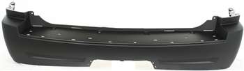 AM GRAND CHEROKEE 05-10 REAR BUMPER COVER Primed w o Chrome Insert w Tow Hook Holes Exc. SRT 8 Model CAPA SKU RBJ760102PQ Partslink CH1100870C OEM 5159094AC