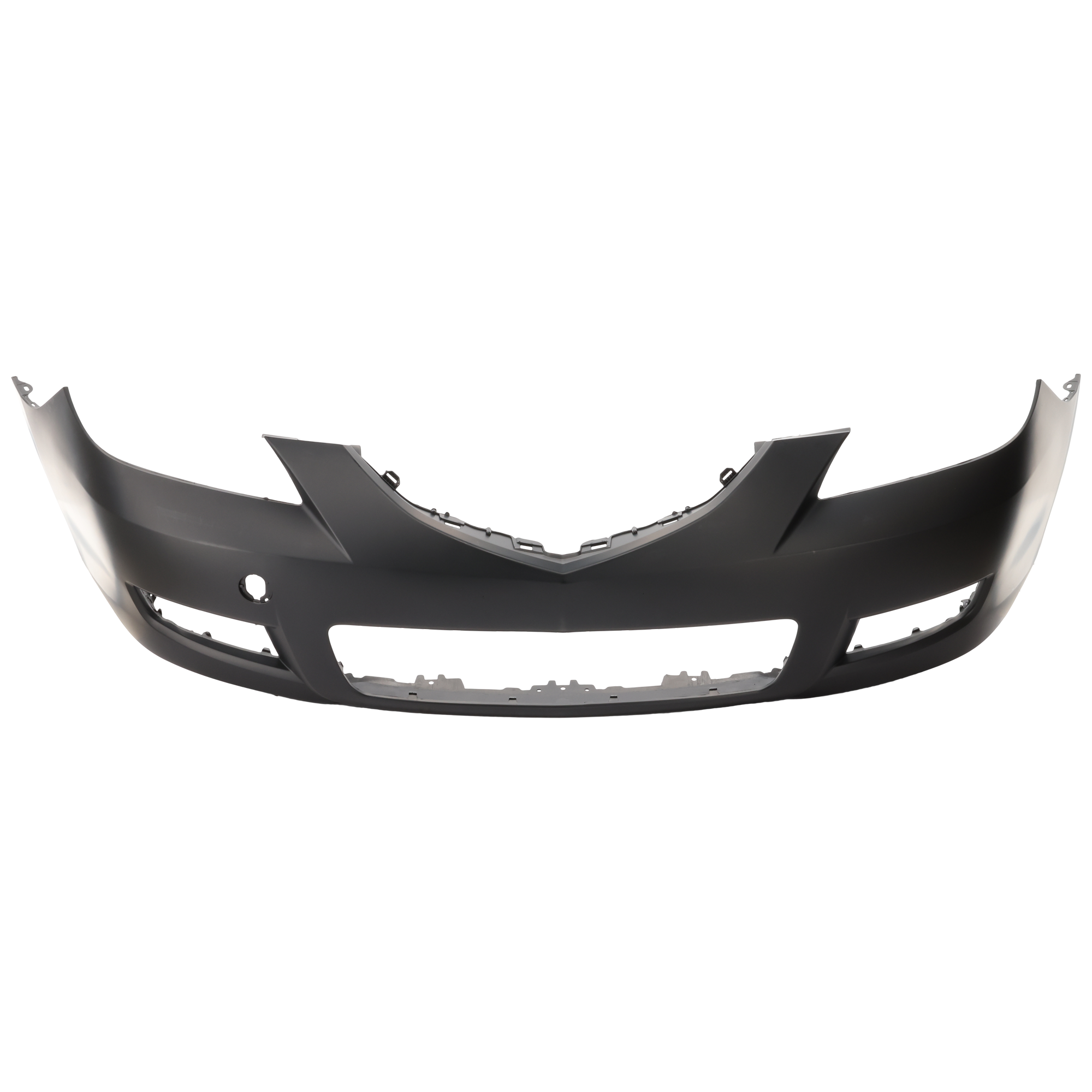 AM MAZDA 3-07-09 FRONT BUMPER COVER Primed Standard Type Sedan CAPA SKU RBM010305PQ Partslink MA1000215C OEM BAN650031CBB
