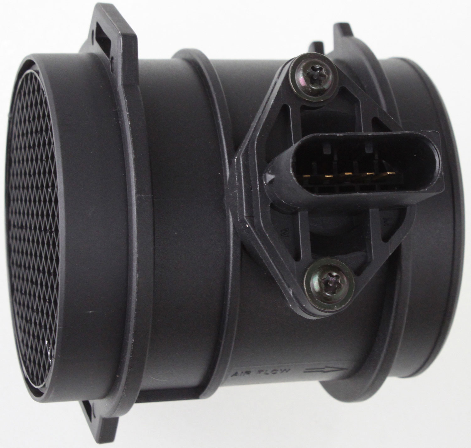 AM E CLASS 98-06 SLK CLASS 05-10 MASS AIR FLOW SENSOR Plastic New w 5 prong blade male connector SKU RBM316701N