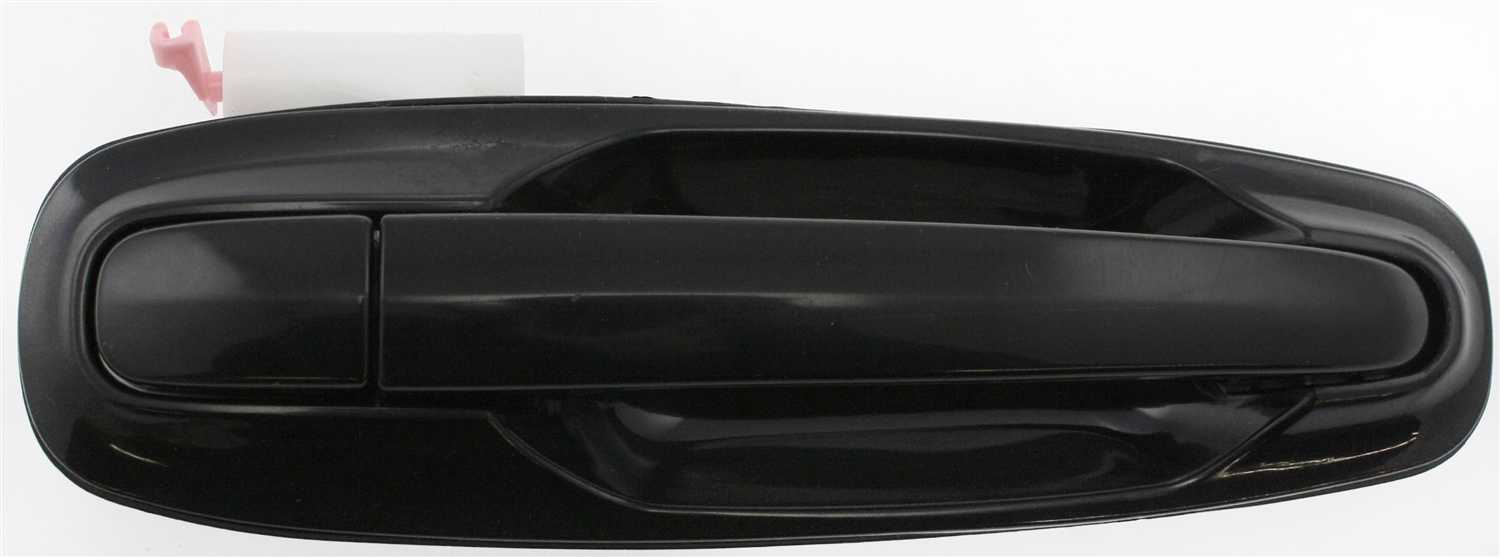 AM FORENZA RENO 06-08 REAR EXTERIOR DOOR HANDLE RH Assembly Smooth Black SKU RBS491303 Partslink SZ1521105 OEM 96547982-8283085Z10