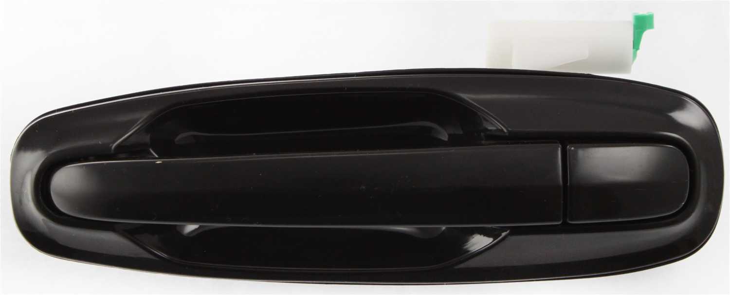 AM FORENZA RENO 06-08 REAR EXTERIOR DOOR HANDLE LH Assembly Smooth Black SKU RBS491304 Partslink SZ1520105 OEM 96547981-8284085Z10