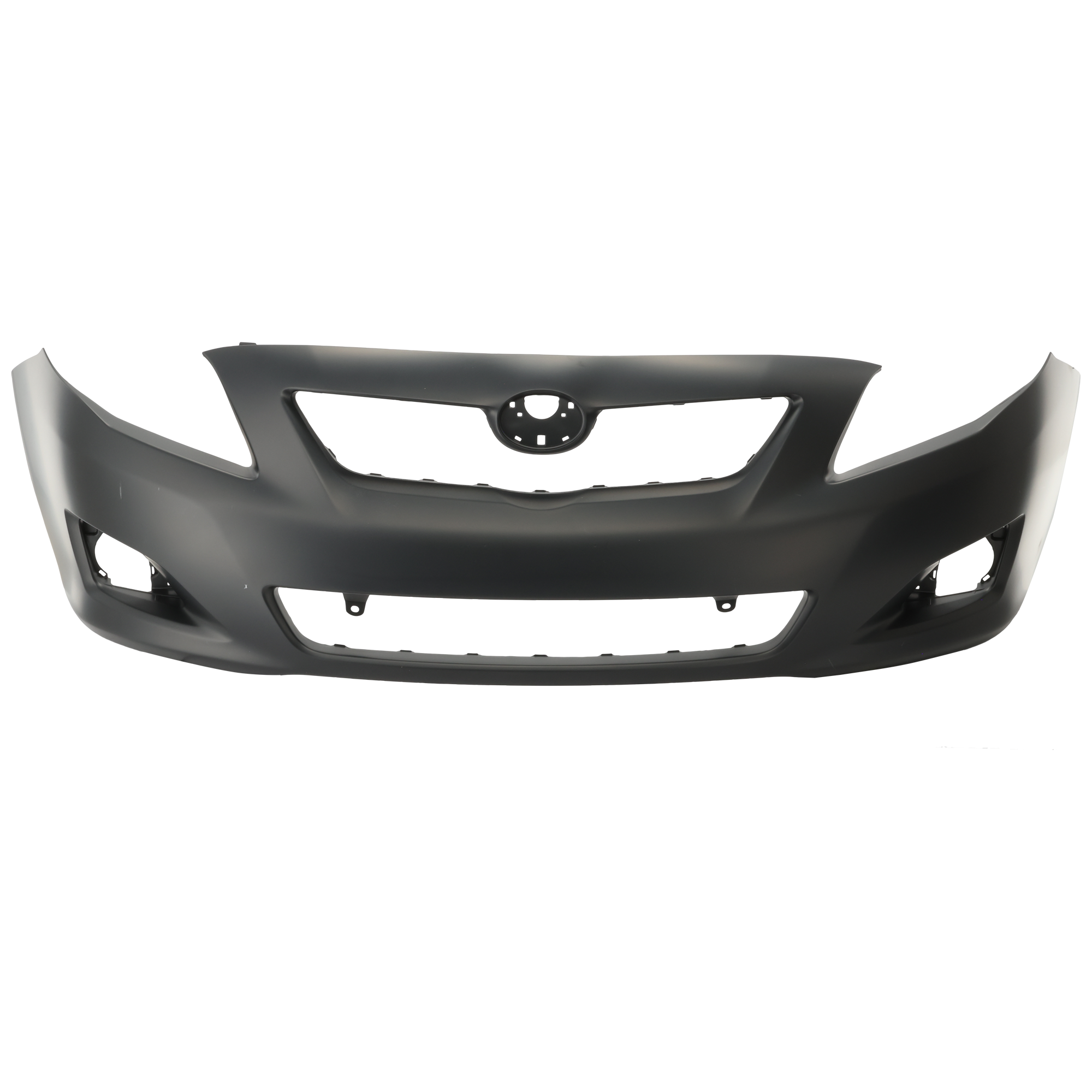 AM COROLLA 09-09 FRONT BUMPER COVER Primed Sedan w o Spoiler Holes SKU RBT010303P