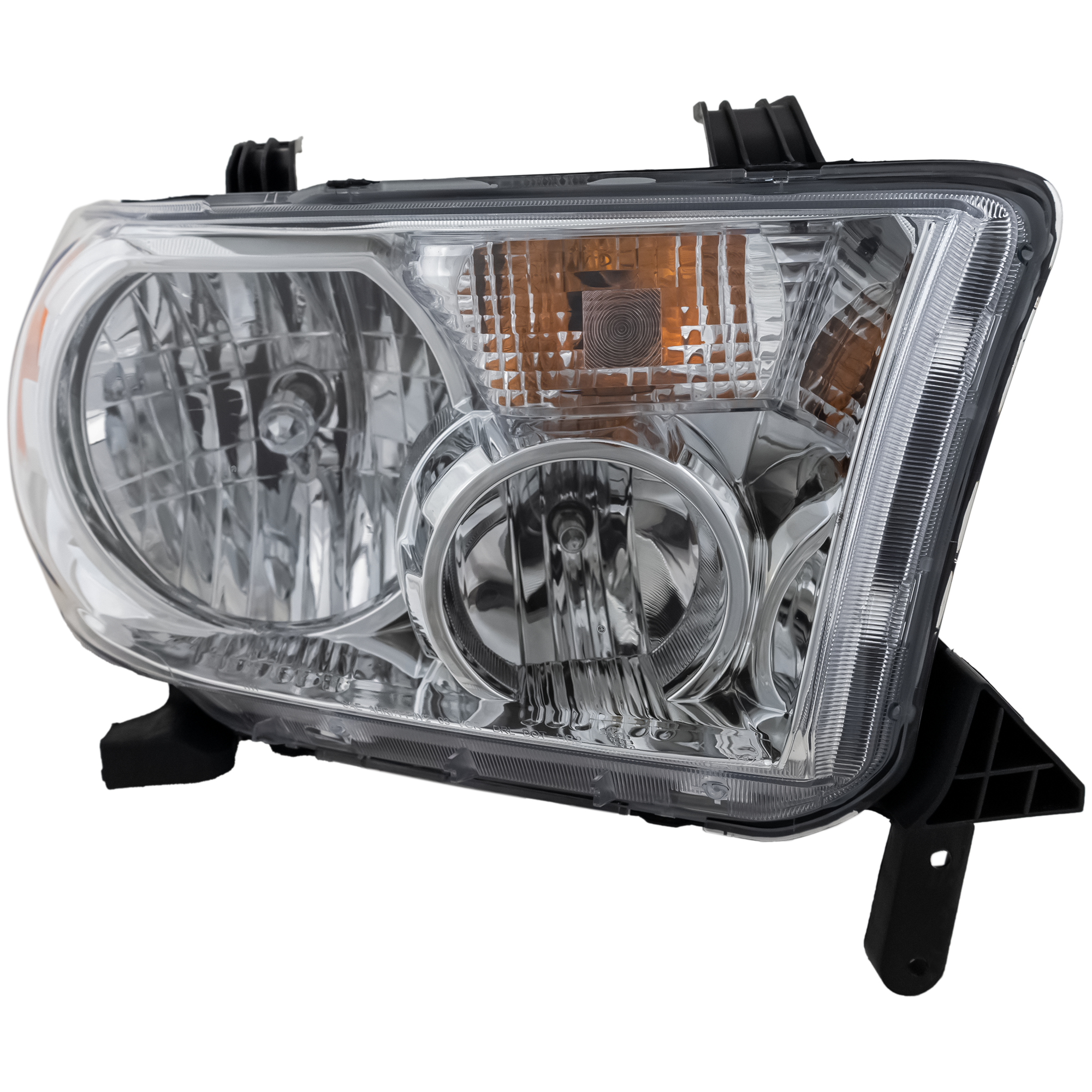 AM SEQUOIA 08-17 TUNDRA 07-13 HEAD LAMP RH Assembly Halogen Chrome Bezel Tundra 09-13 w o Level Adjuster SKU RBT100105 Partslink TO2503171 OEM 811100C051