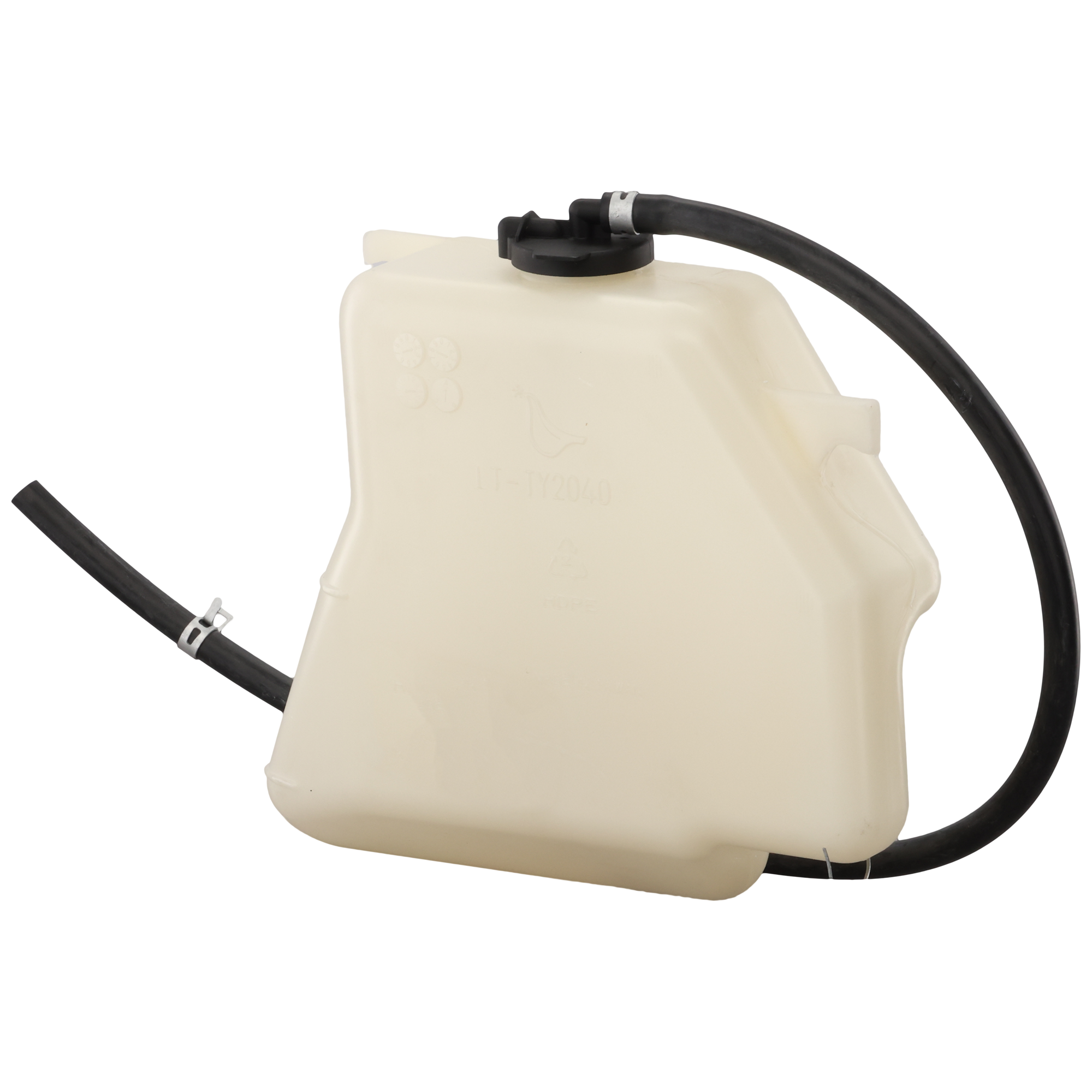 AM LAND CRUISER 93-97 COOLANT RESERVOIR w Cap and Hose SKU RBT161302 Partslink LX3014101 OEM 1647066020