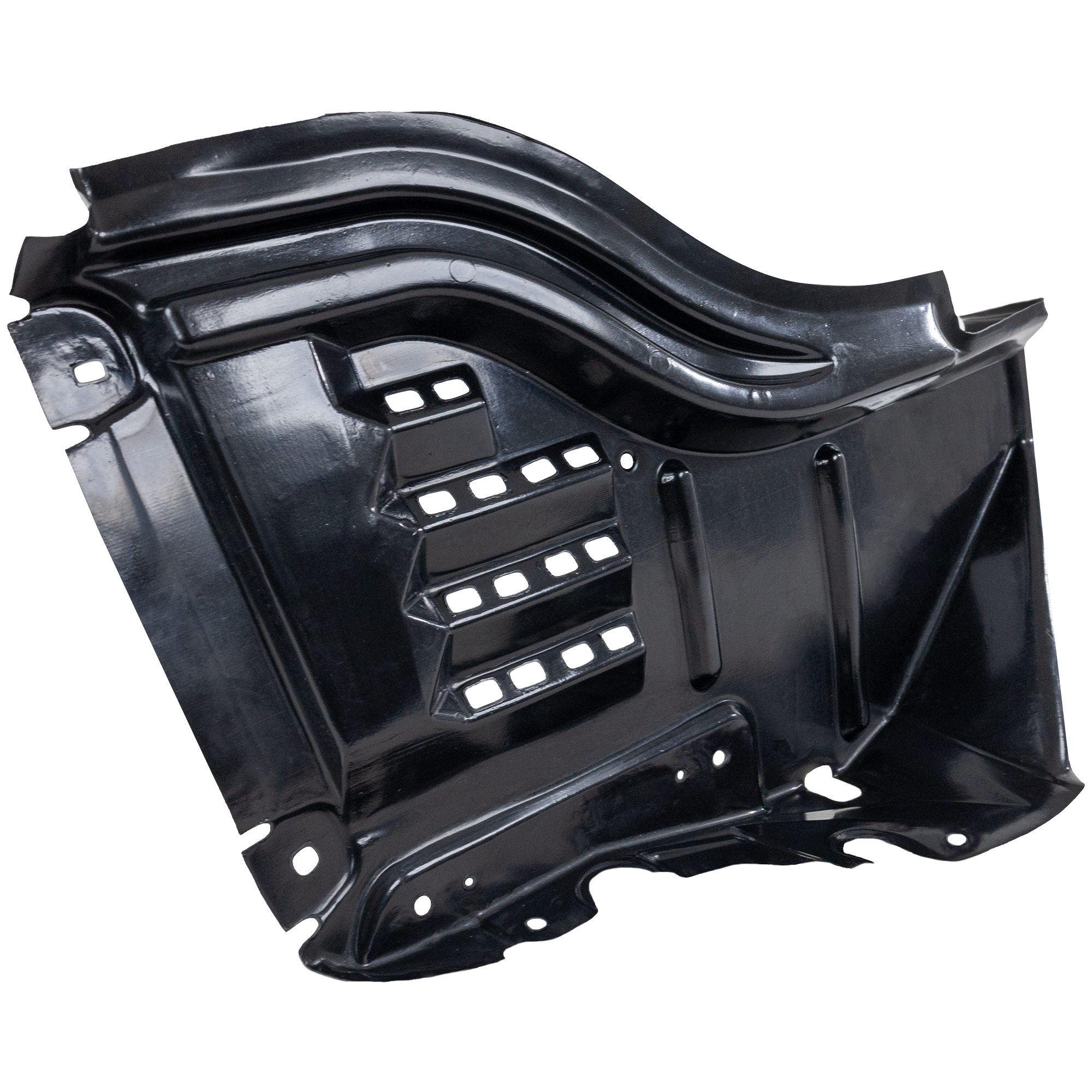 AM TUNDRA 07-13 FRONT FENDER LINER RH Front Section Plastic Vacuum Form w Steel Bumper Type CAPA SKU RBT222103Q Partslink TO1249147C OEM 538050C020