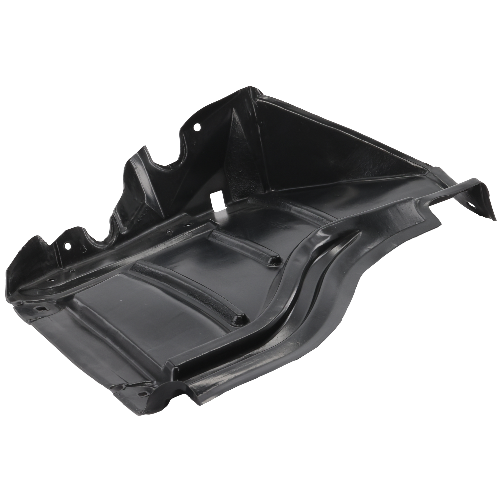 AM TUNDRA 07-13 FRONT FENDER LINER LH Front Section Plastic Vacuum Form w Steel Bumper Type SKU RBT222104 Partslink TO1248147 OEM 538060C020