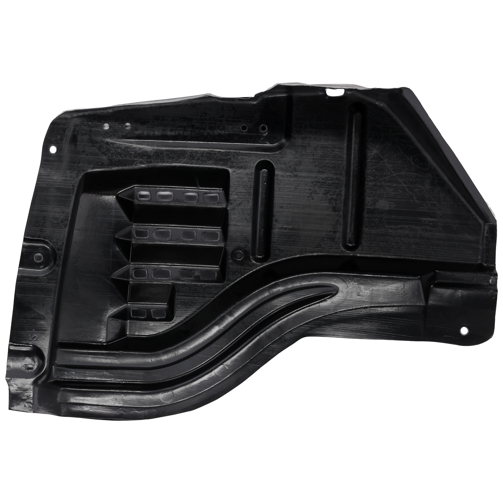 AM TUNDRA 07-13 FRONT FENDER LINER LH Front Section Plastic Vacuum Form w Plastic Bumper Type CAPA SKU RBT222106Q Partslink TO1248146C OEM 538060C011