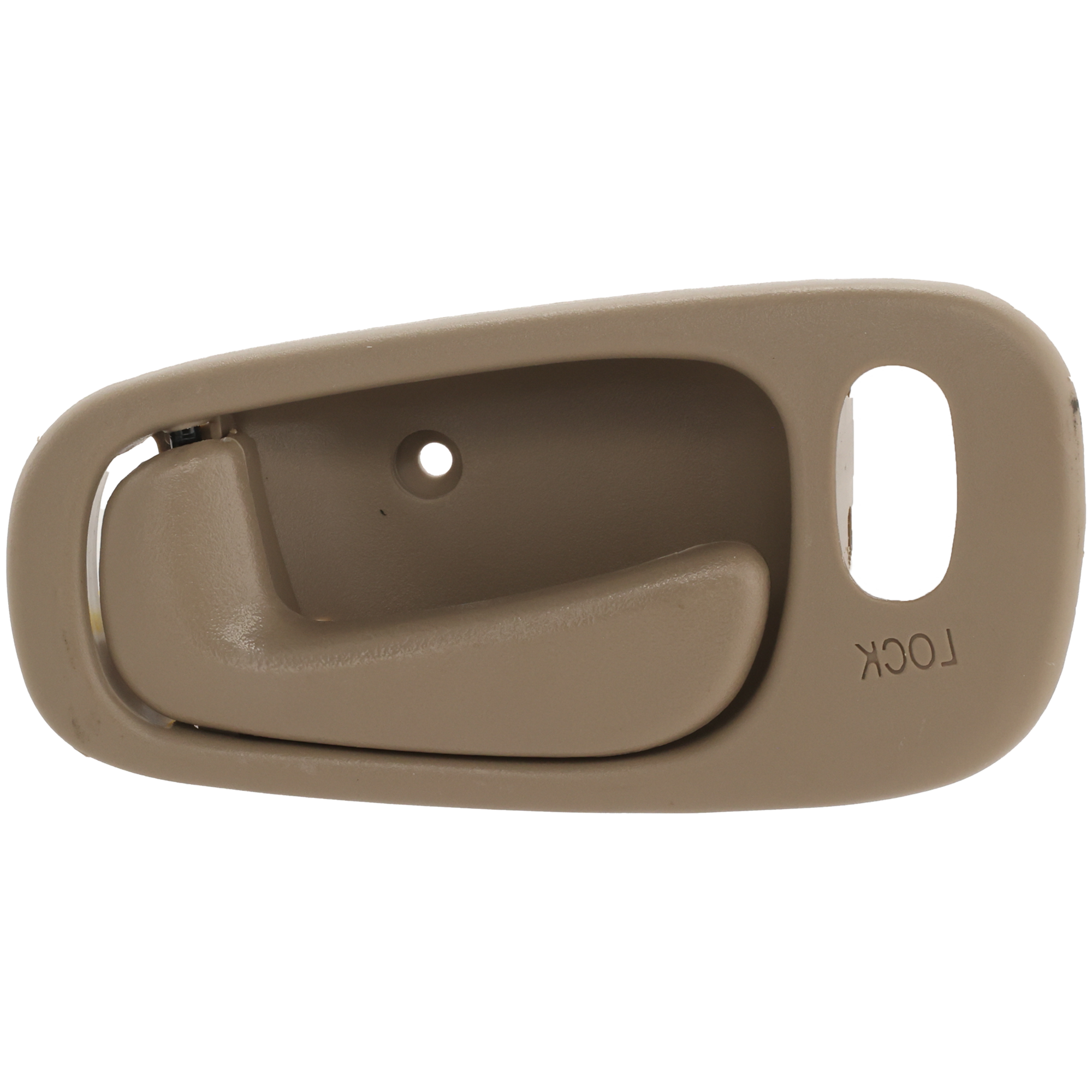 AM COROLLA PRIZM 98-02 FRONT INTERIOR DOOR HANDLE LH Beige Power Lock w Lock Hole =REAR SKU RBT462116 Partslink GM1352137 OEM 6920602060-94859671-94857495 P
