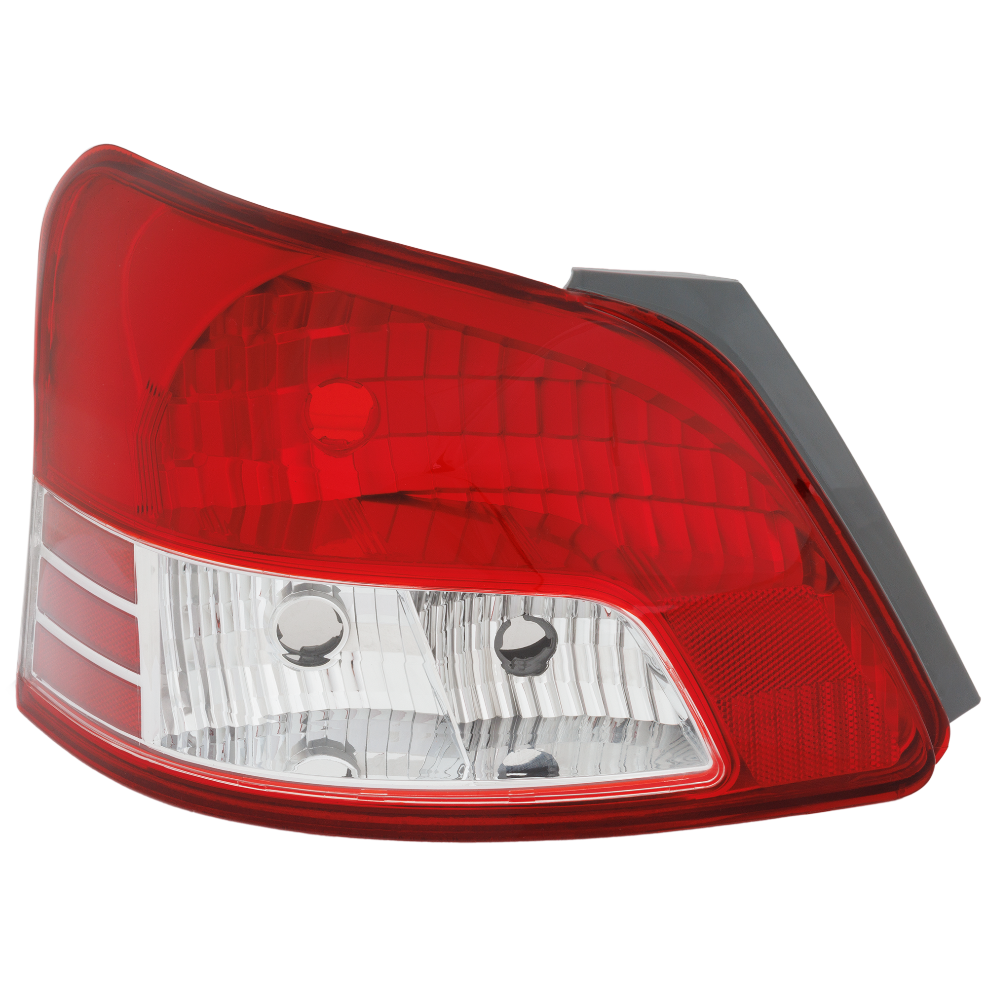 AM YARIS 07-12 TAIL LAMP RH Lens and Housing Base Model w o Sport Package Sedan SKU RBT730105 Partslink TO2819133 OEM 8155152600