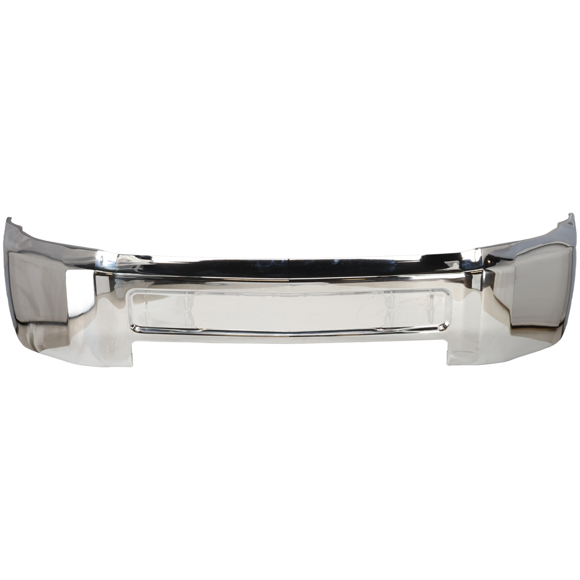 AM SILVERADO 2500 HD 3500 HD 15-19 FRONT BUMPER Chrome w o Fog Light Holes SKU RC01010003 Partslink GM1002851 OEM 23229367