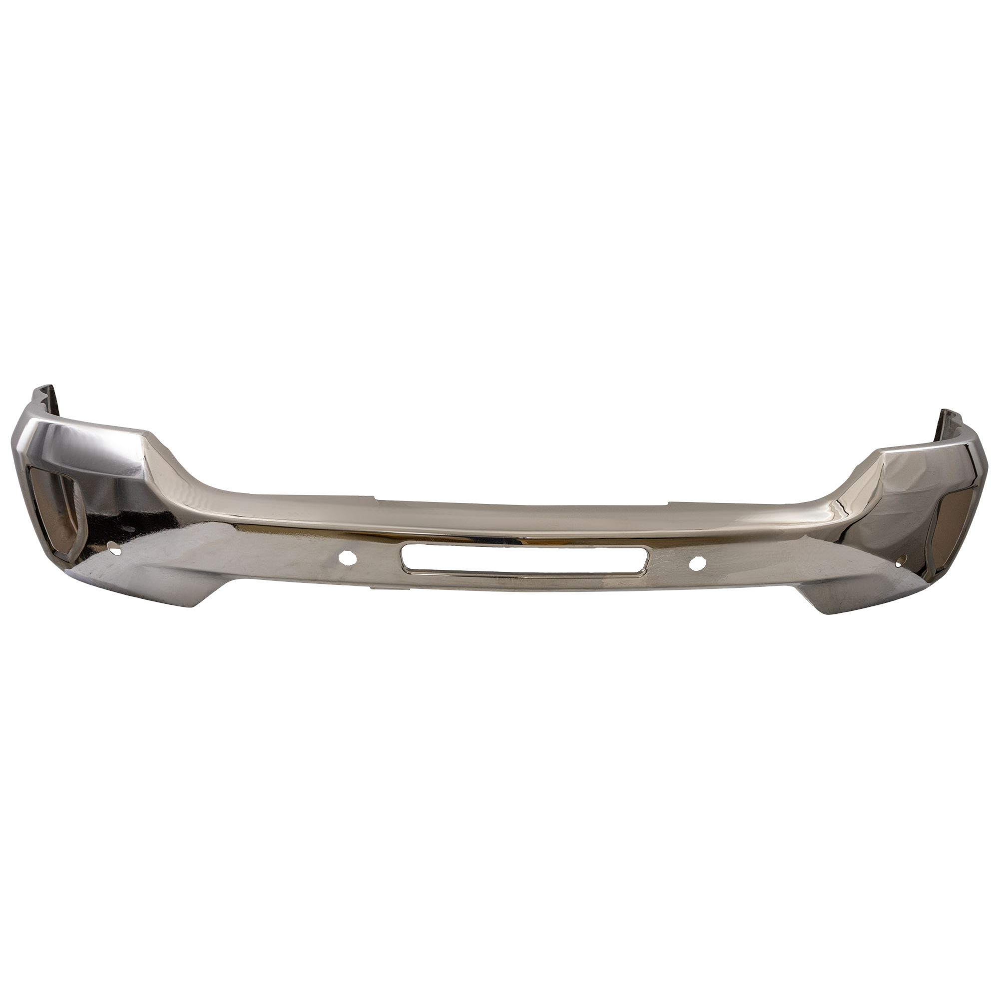 AM SILVERADO 1500-16-18 SILVERADO 1500 LD 19-19 FRONT BUMPER Chrome w Impact Bar Skid Plate w FL Holes and IPAS Holes w Air Hole SKU RC01010013 OEM 84029812 PFM
