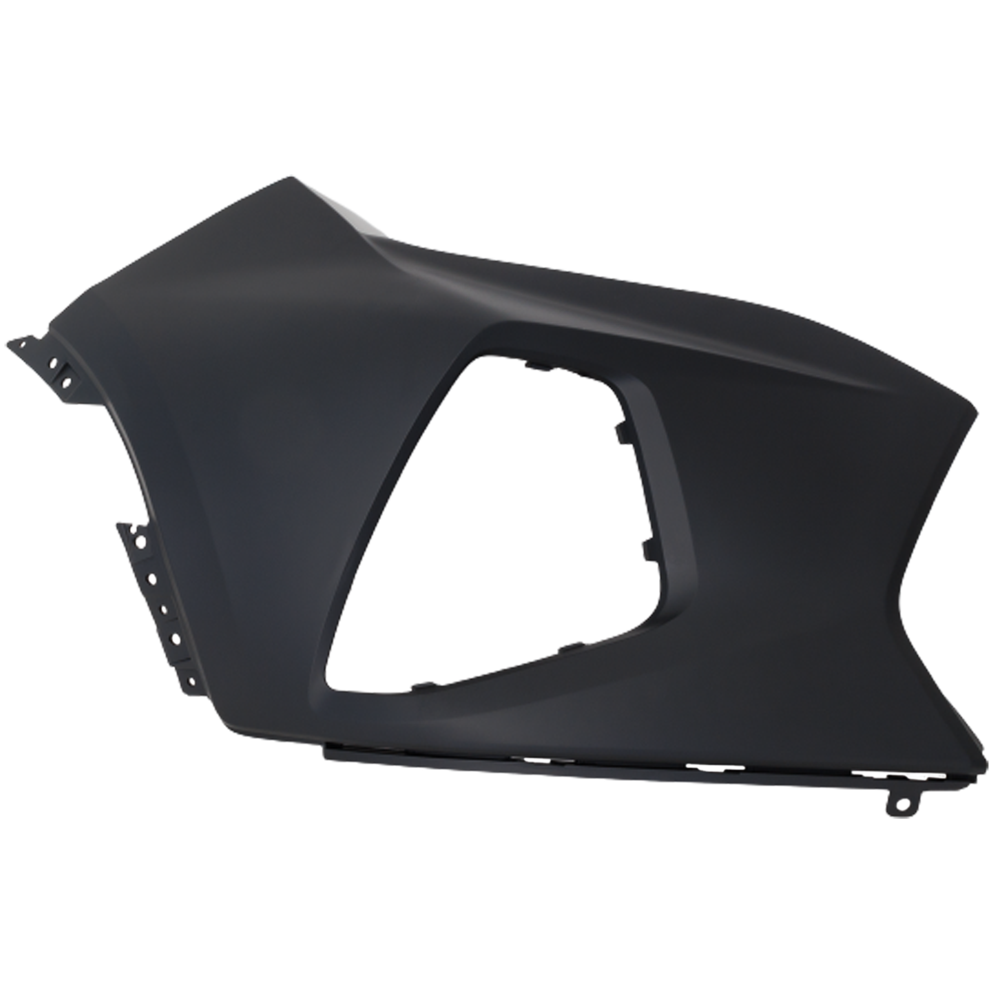 AM BLAZER 19-22 FRONT BUMPER COVER RH Upper Primed CAPA SKU RC01030053PQ Partslink GM1017109C OEM 84537991