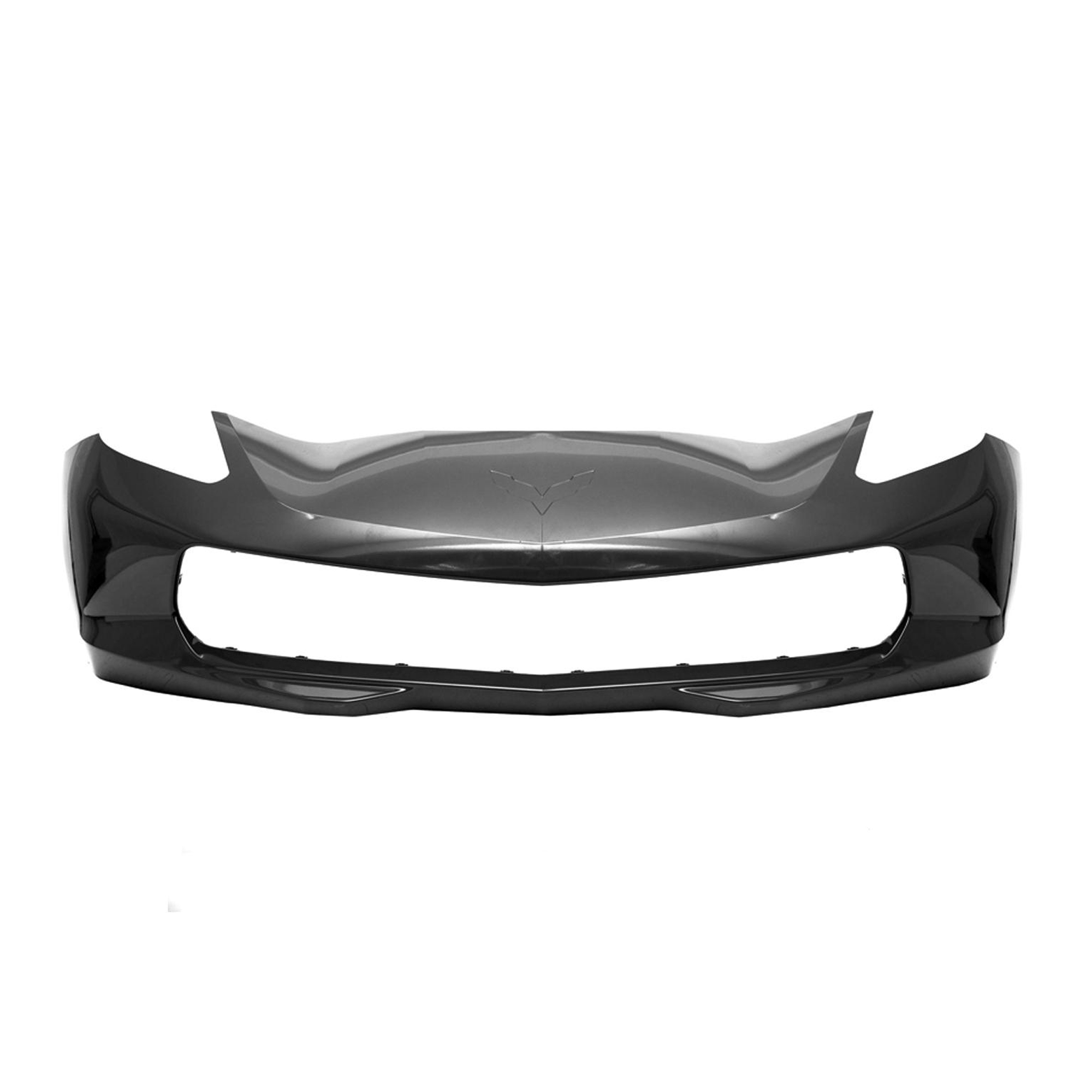 AM CORVETTE 14-19 FRONT BUMPER COVER Primed w o Headlight Washer Holes w o AMG Package Coupe Convertible SKU RC01030070P Partslink GM1000949 OEM 84407326-23191218