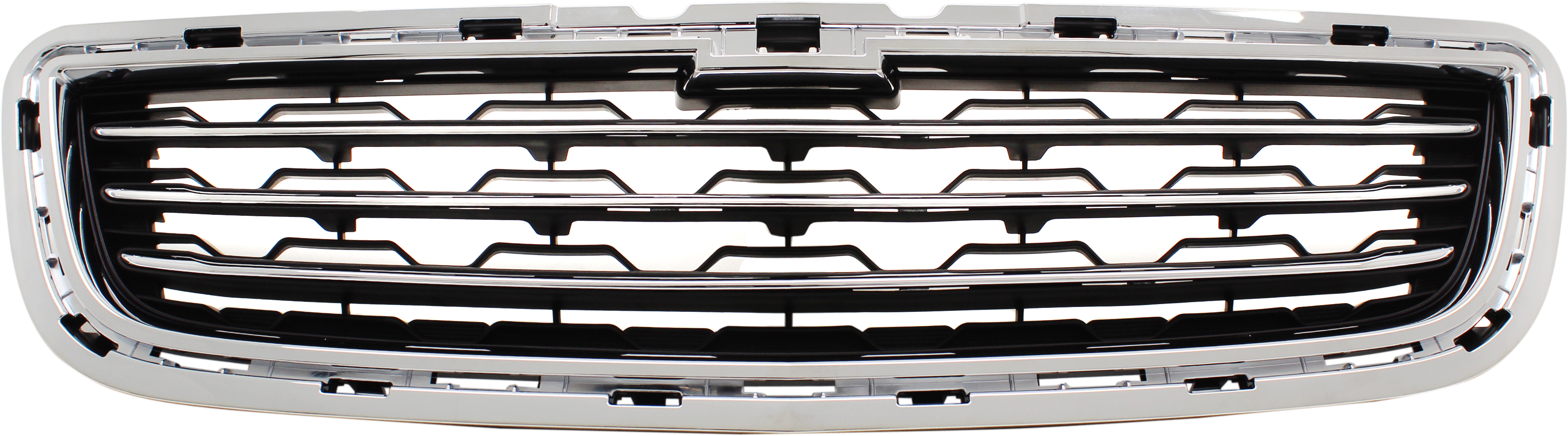 AM TRAX 15-16 FRONT BUMPER GRILLE Lower Textured w Chrome Molding Korea Built Vehicle SKU RC01530008 Partslink GM1200727 OEM 94560931