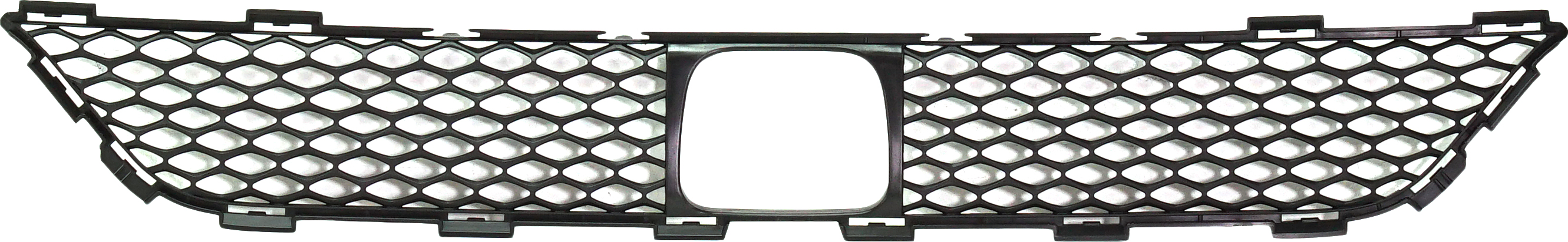 AM CHRYSLER 300-15-23 FRONT BUMPER GRILLE 15-22 w Adaptive Cruise Control w o Parking Aid Sensor Holes SKU RC01530024 Partslink CH1103616 OEM 68223920AA