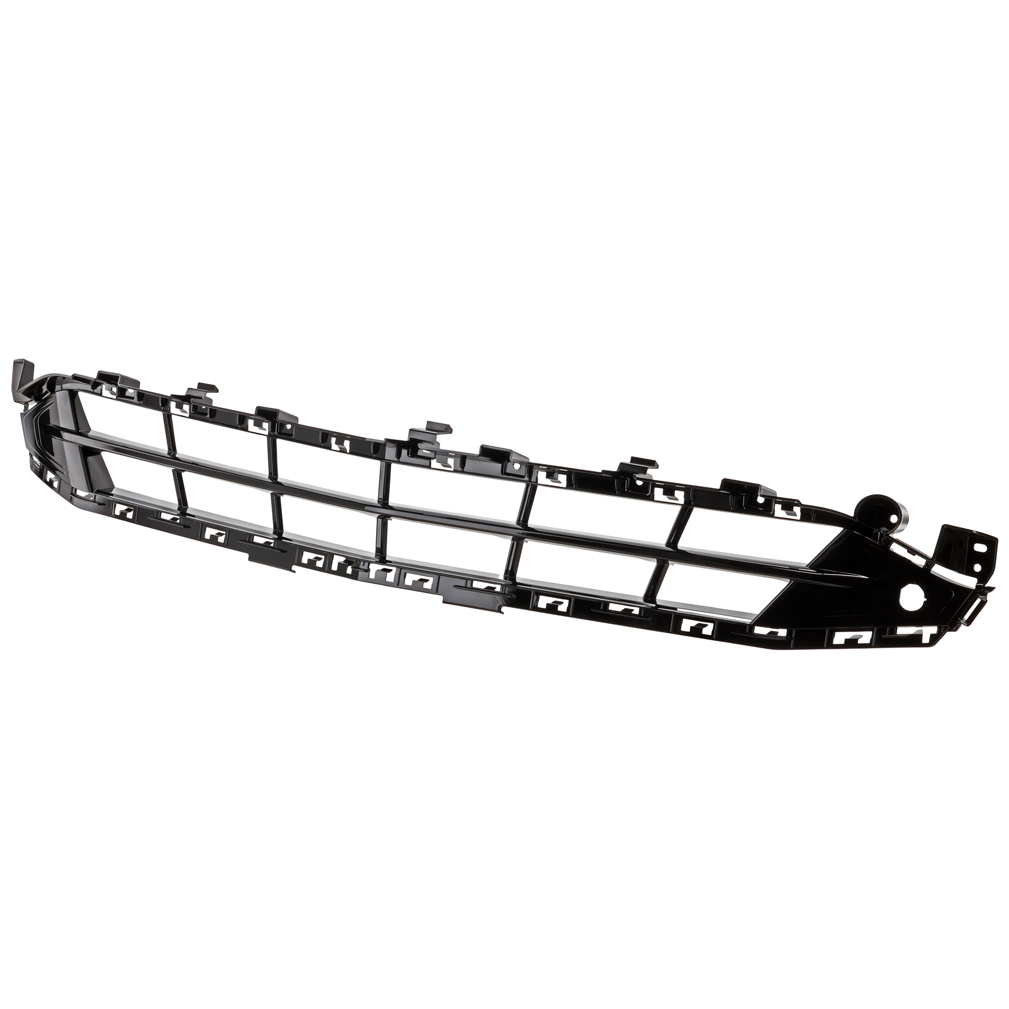 AM EQUINOX 22-24 FRONT BUMPER GRILLE Gloss Black RS Model w Block Heater SKU RC01530060 Partslink GM1036220 OEM 84940421