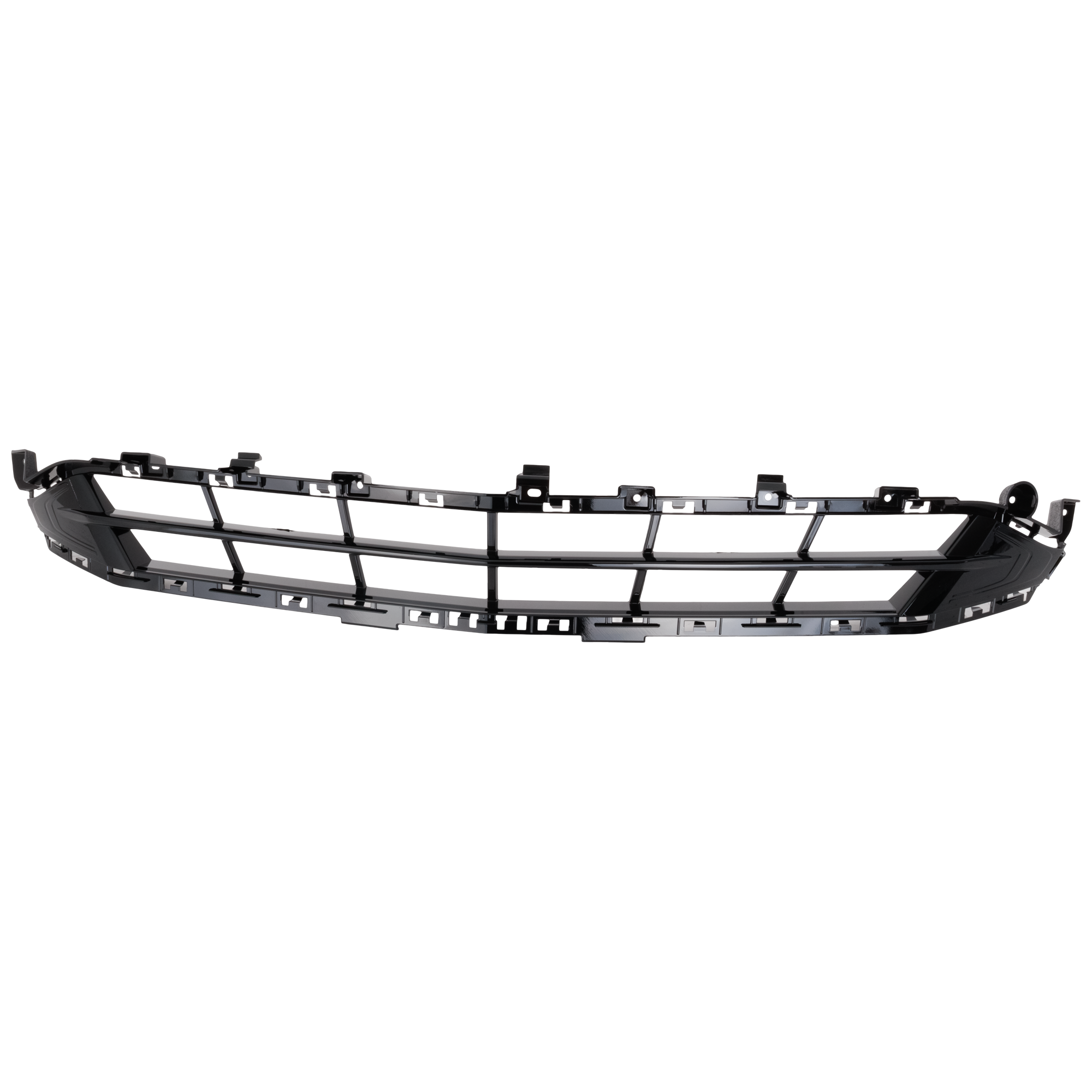 AM EQUINOX 22-24 FRONT BUMPER GRILLE Gloss Black RS Model w o Block Heater SKU RC01530063 Partslink GM1036219 OEM 84940419