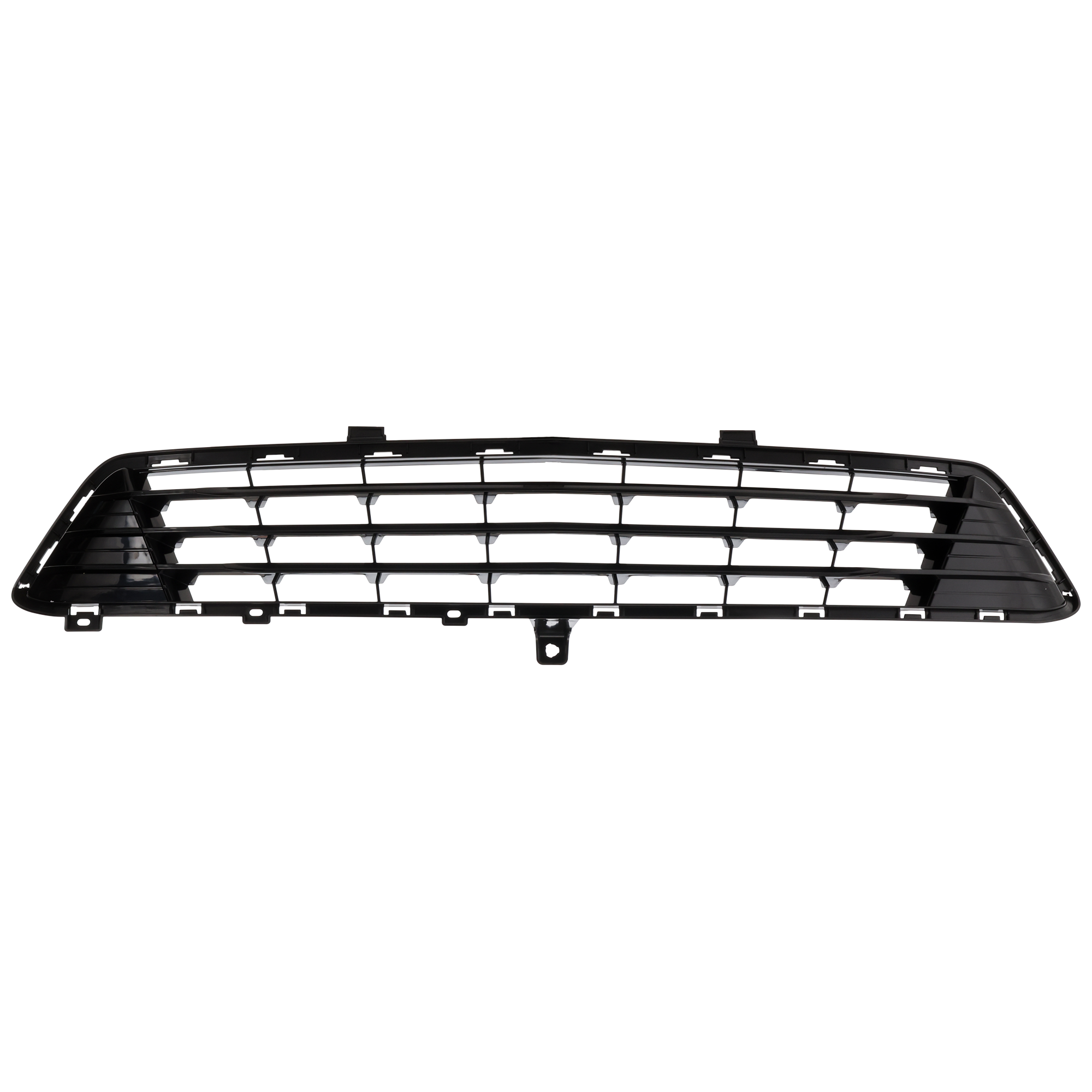 AM XT5-20-24 FRONT BUMPER GRILLE Center Black Assembly w o Auto Park Assist SKU RC01530069 Partslink GM1036224 OEM 84776043