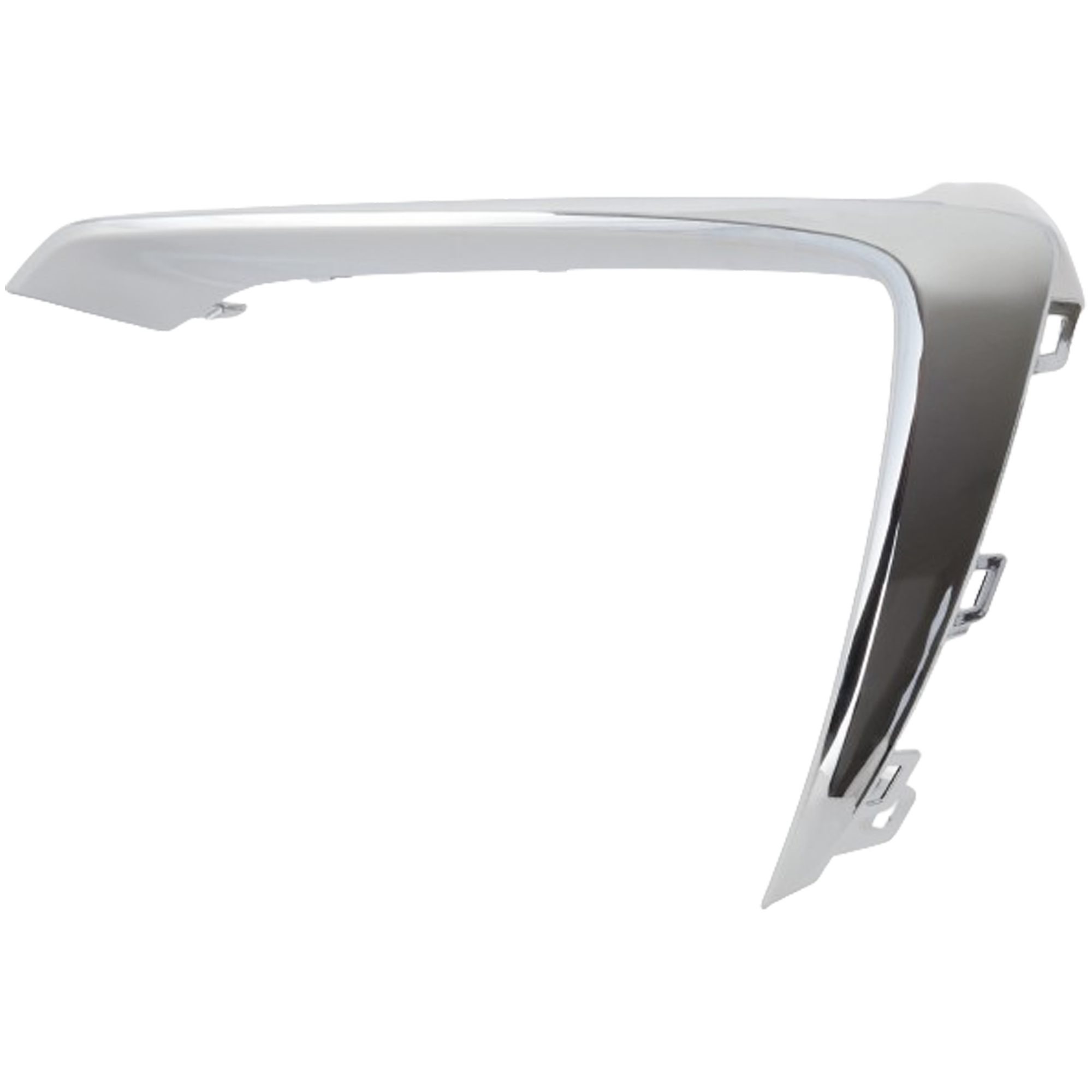 AM CRUZE 19-19 FRONT BUMPER GRILLE MOLDING RH Chrome w RS Package Hatchback Sedan SKU RC01540003 Partslink GM1047135 OEM 42550371