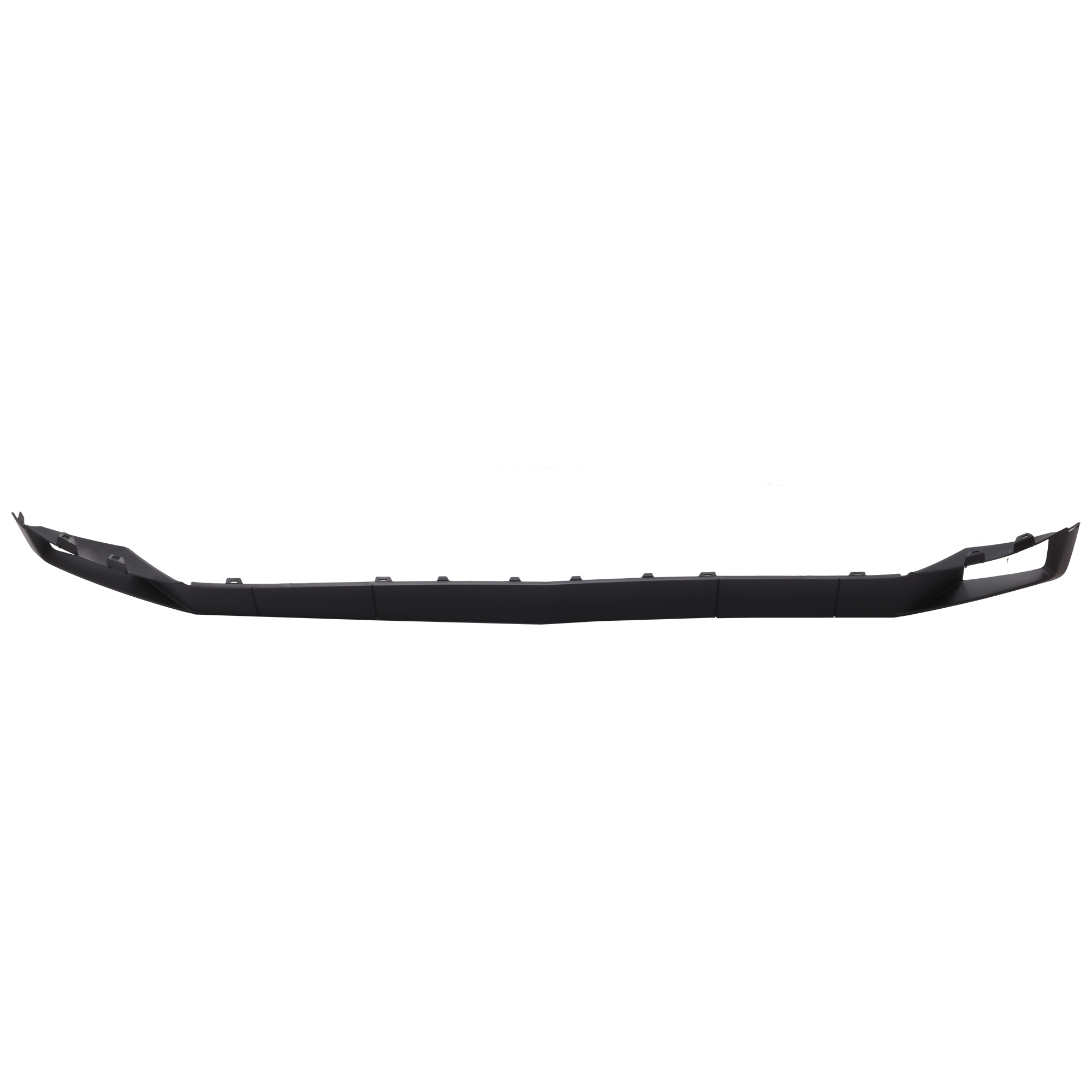 AM SUBURBAN TAHOE 15-20 FRONT BUMPER MOLDING Lower Textured w Midnight Edition w o Off Road Pkg Adaptive Cruise and Tow Hook Holes SKU RC01590008 Partslink GM1044135 OEM 22936495